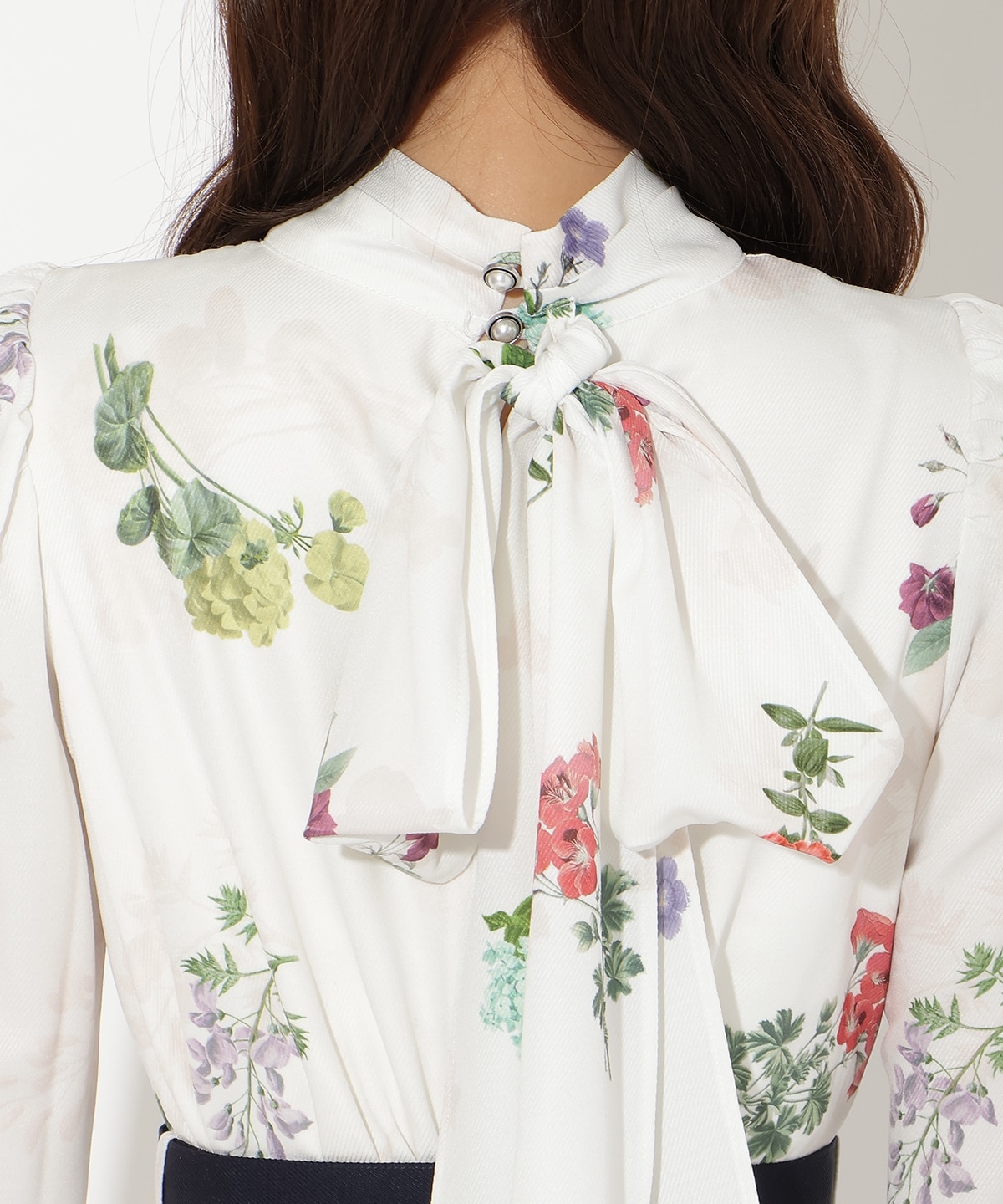 クラシックフラワーワンピース