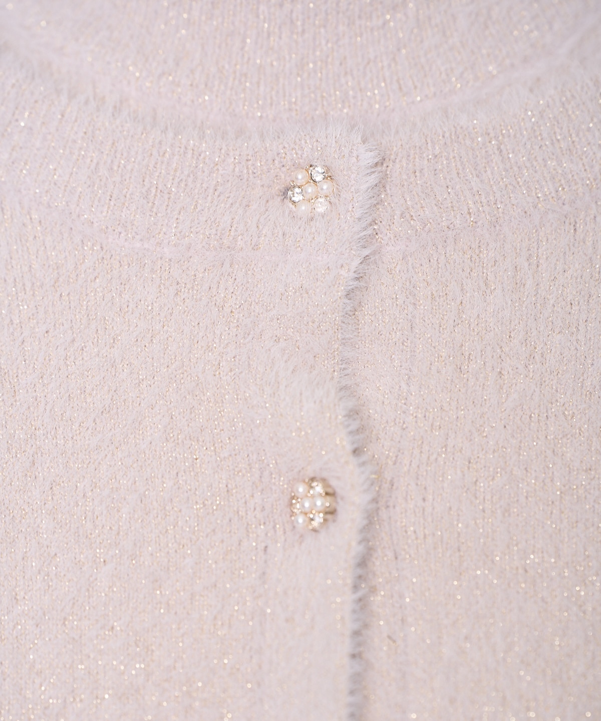 ラメフェザーニットアンサンブル