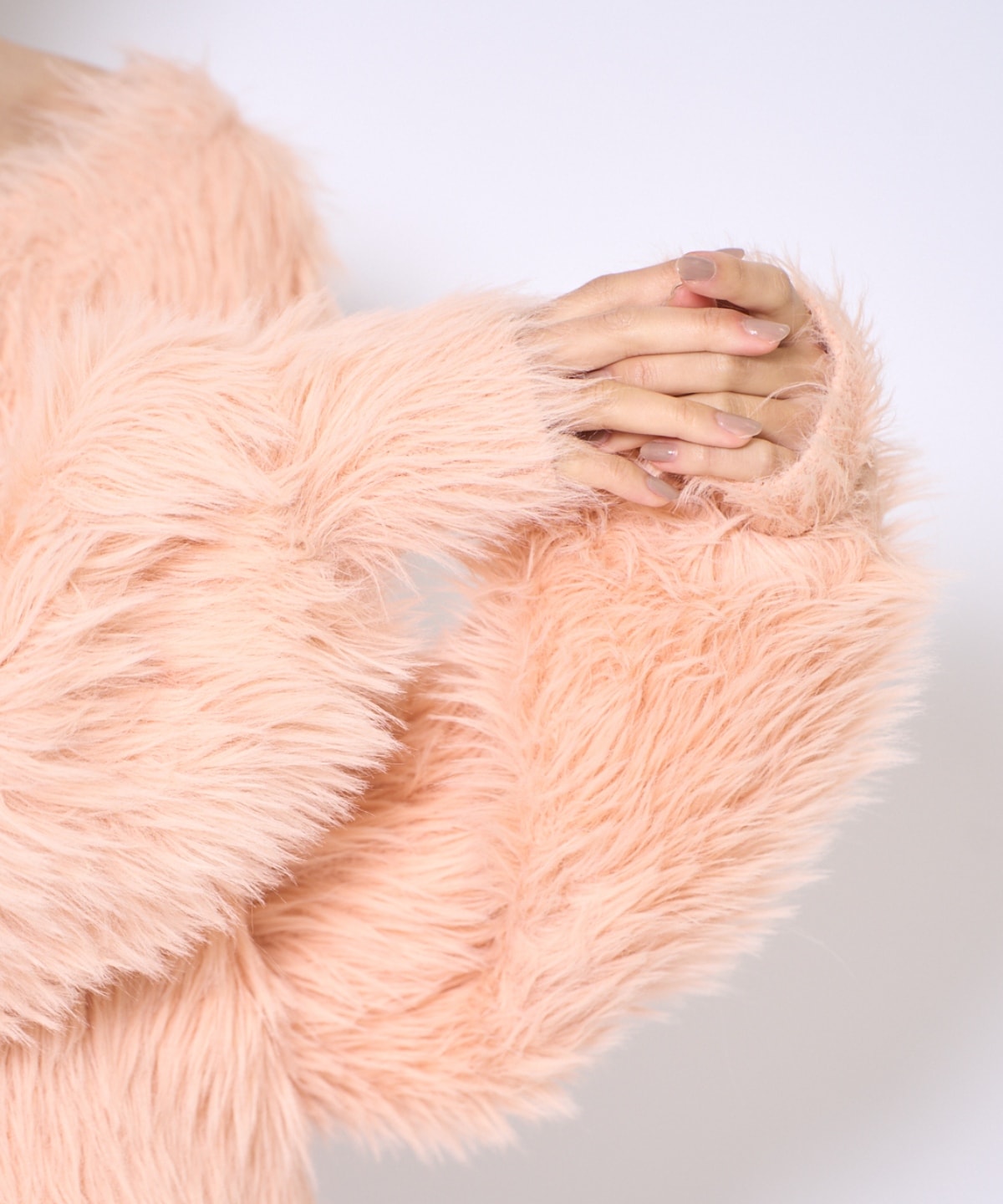 ロングフェザープルオーバー