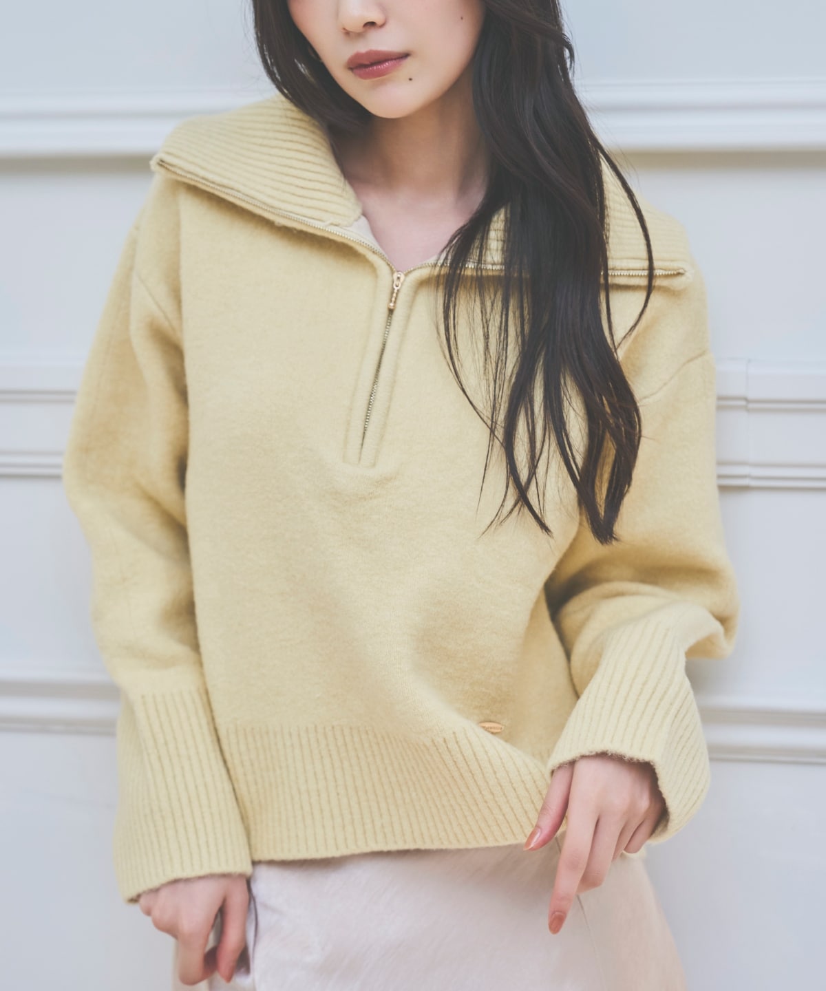 ZIPビッグカラープルオーバー