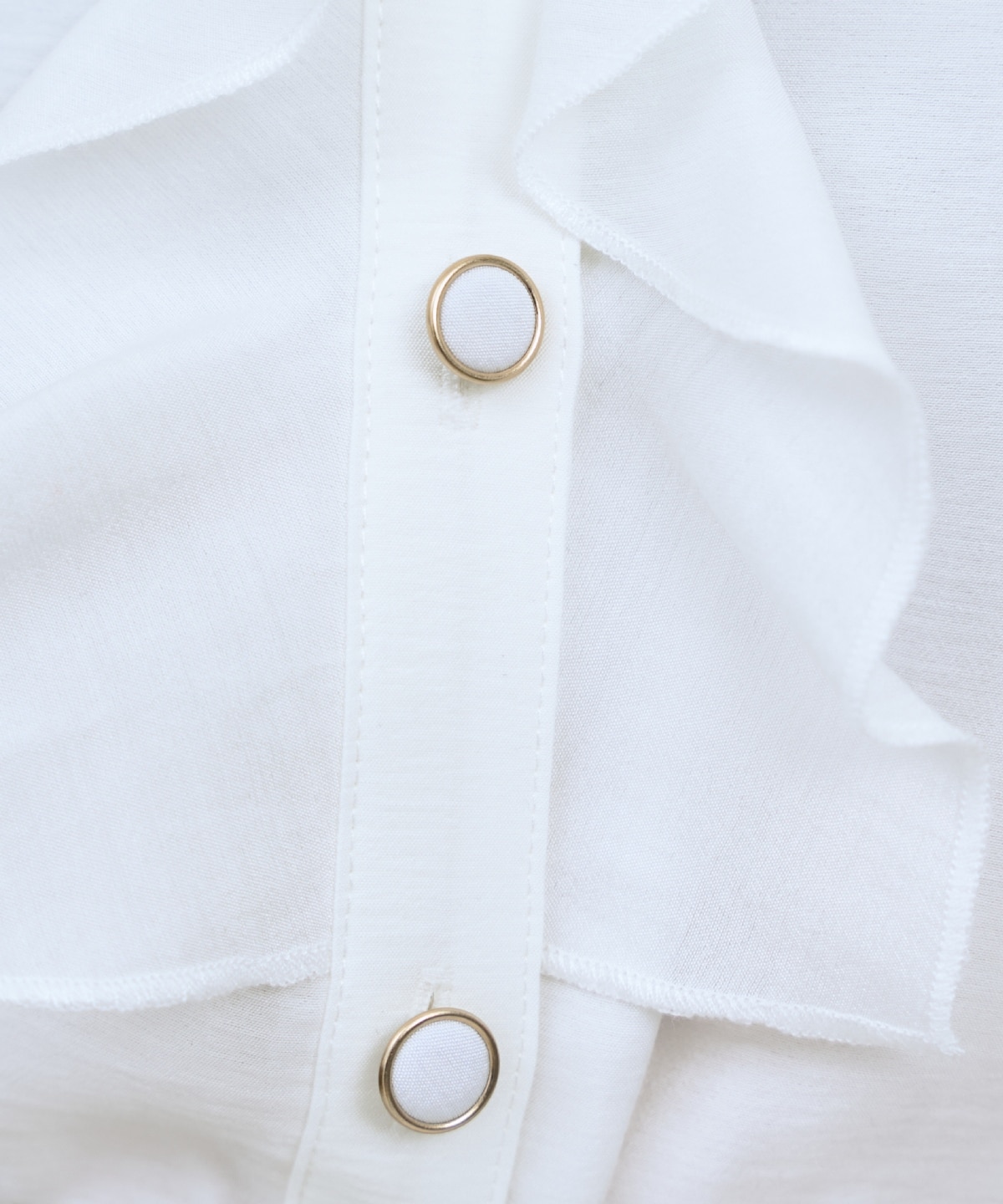 【先行予約受付中】フレンチスリーブラッフルブラウス