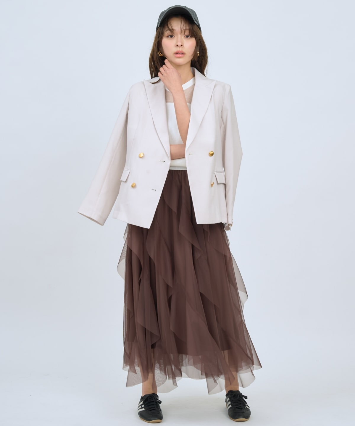 【先行予約受付中】ラッフルフリルスカート