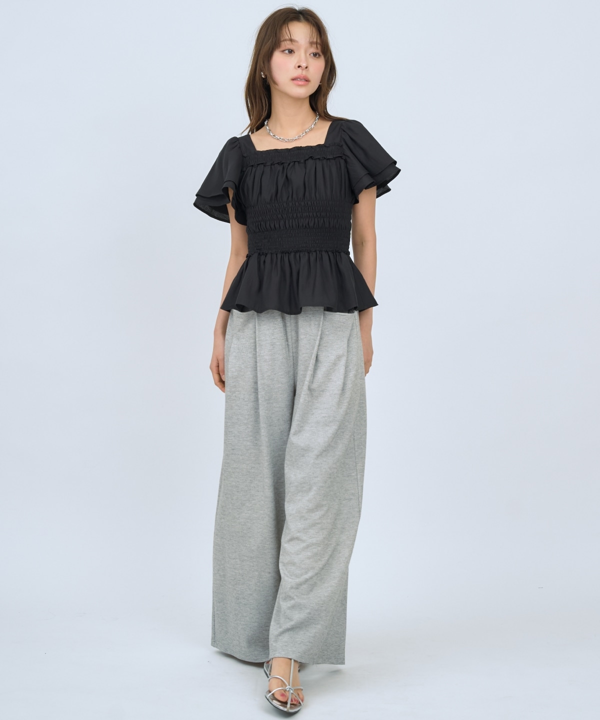 【先行予約受付中】カットツイルポケットタックパンツ