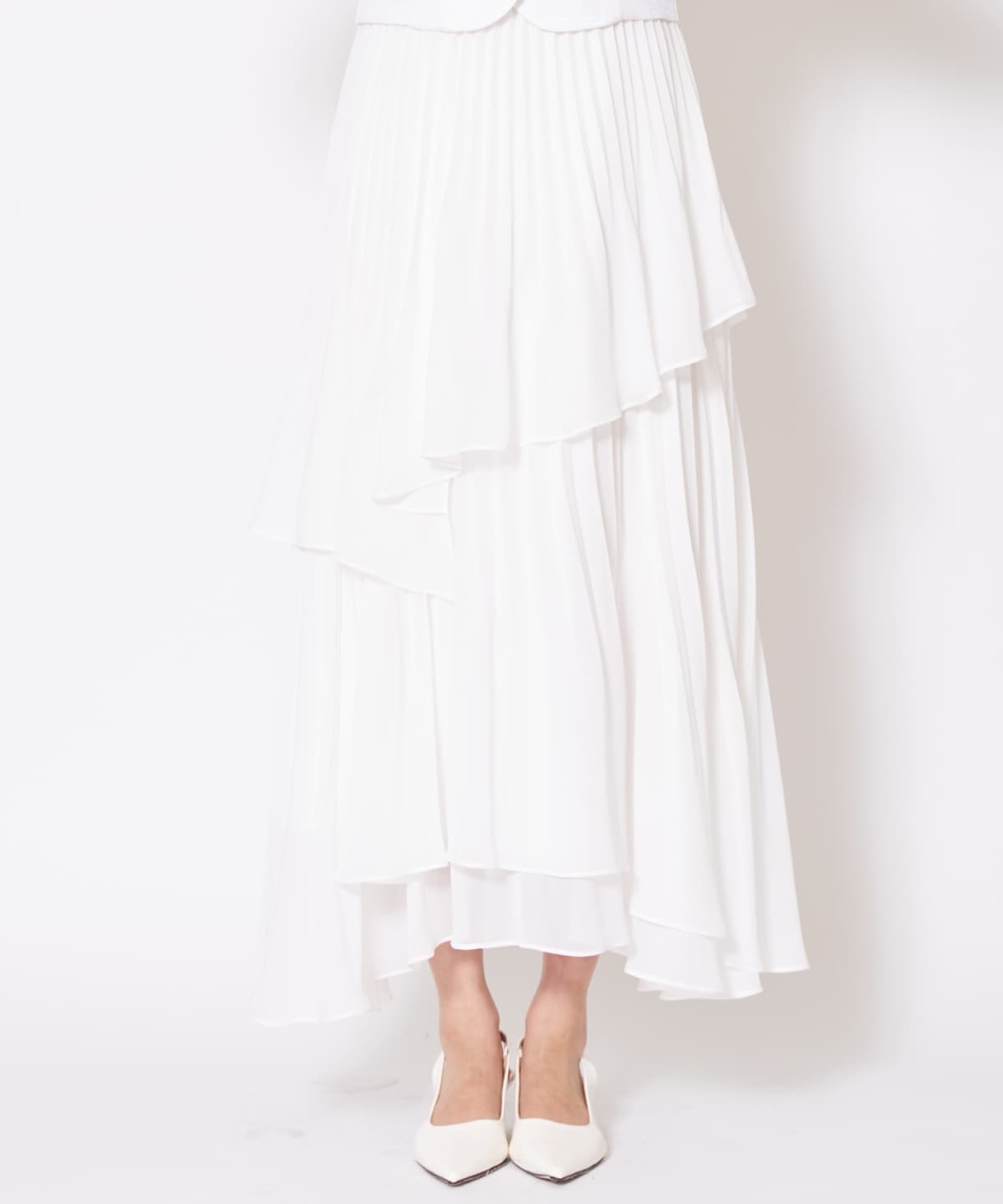 【先行予約受付中】ツイードジャケットドッキングワンピース