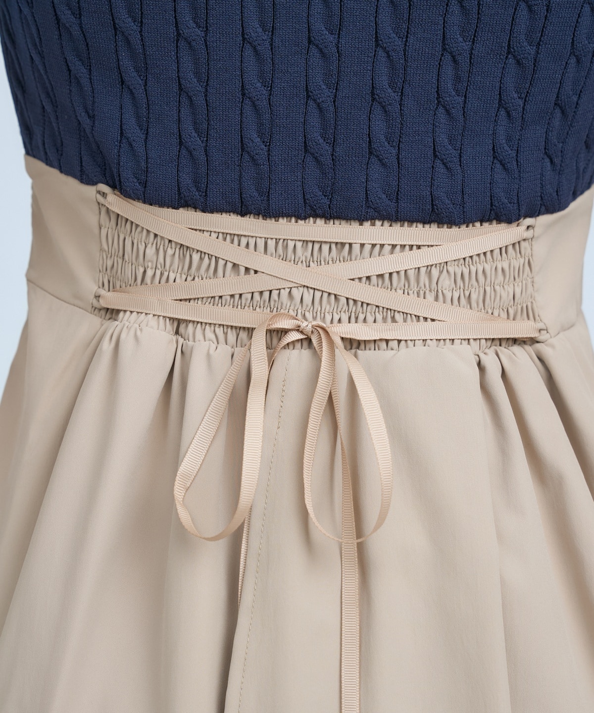 【先行予約受付中】イレギュラーヘムドッキングワンピース