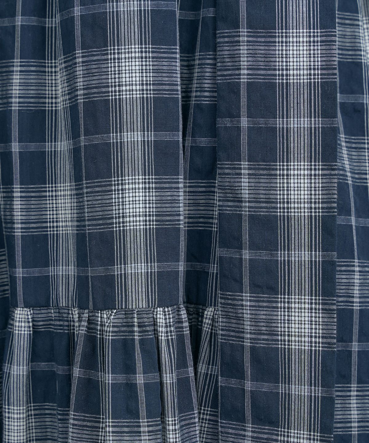 【先行予約受付中】オフショルチェックフレアワンピース