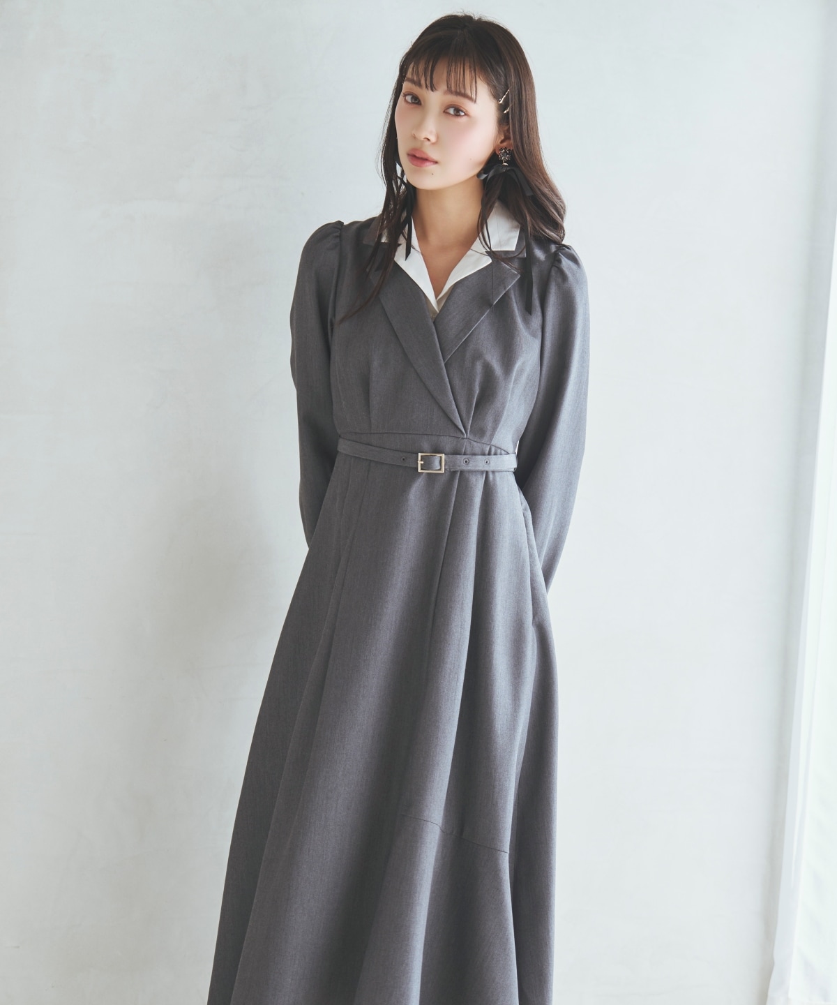 【先行予約受付中】ダブルカラーワンピース