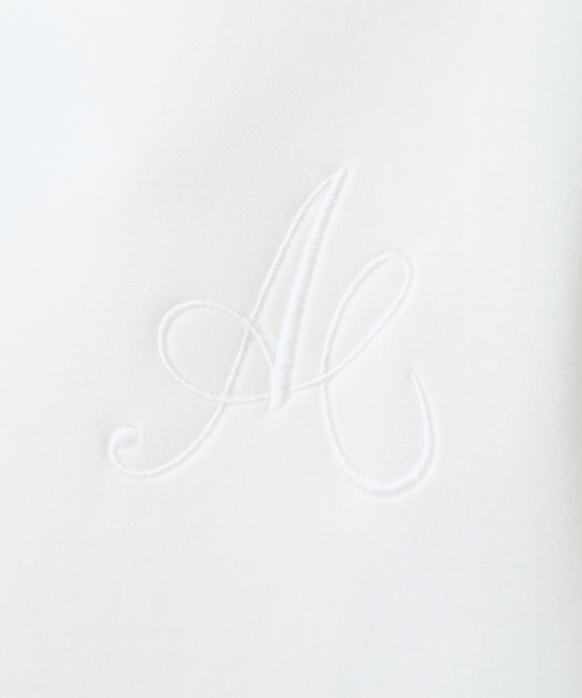 ロゴ刺繍ボンディングZIPパーカー