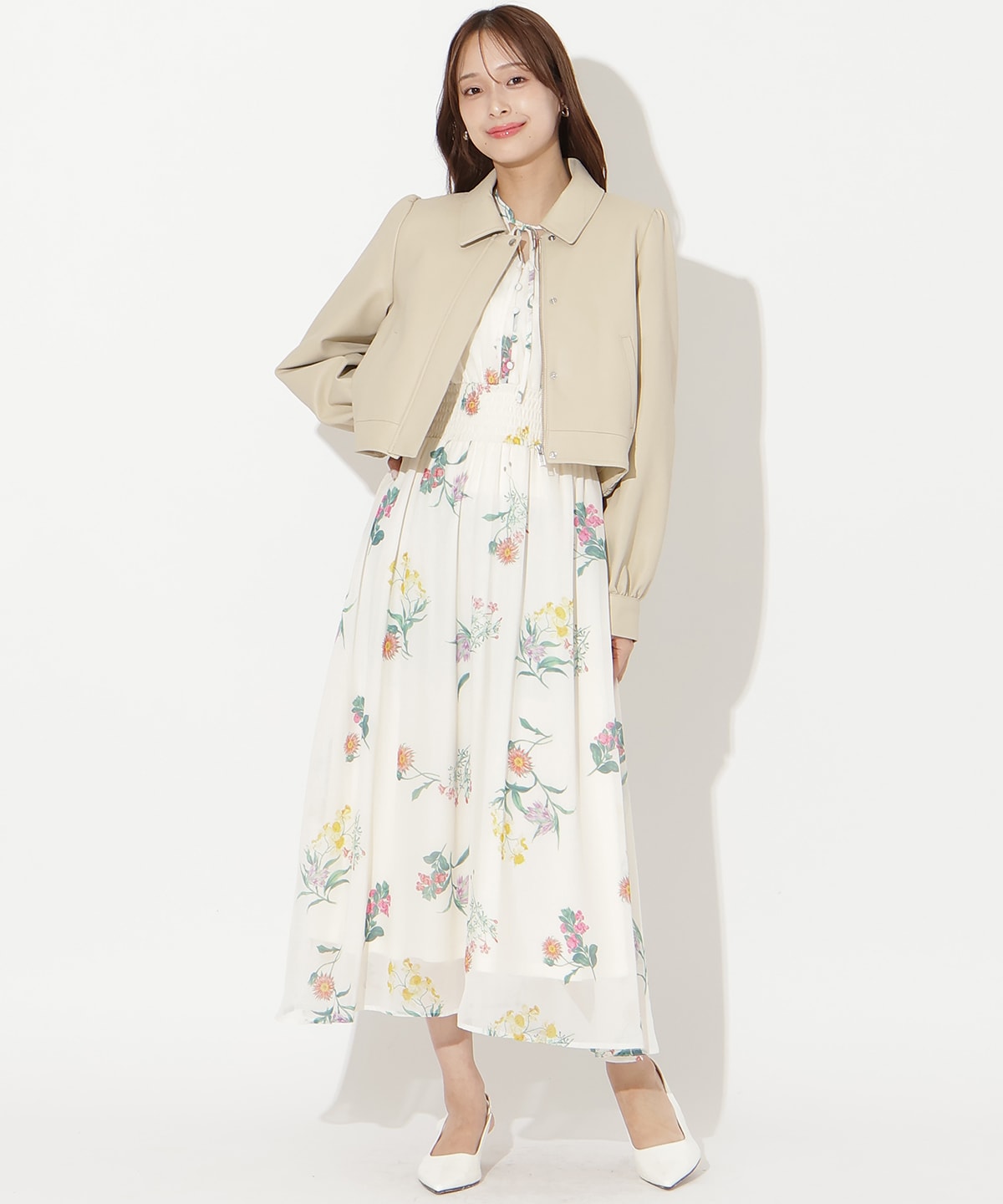 【先行予約受付中】フェイクレザーブルゾン