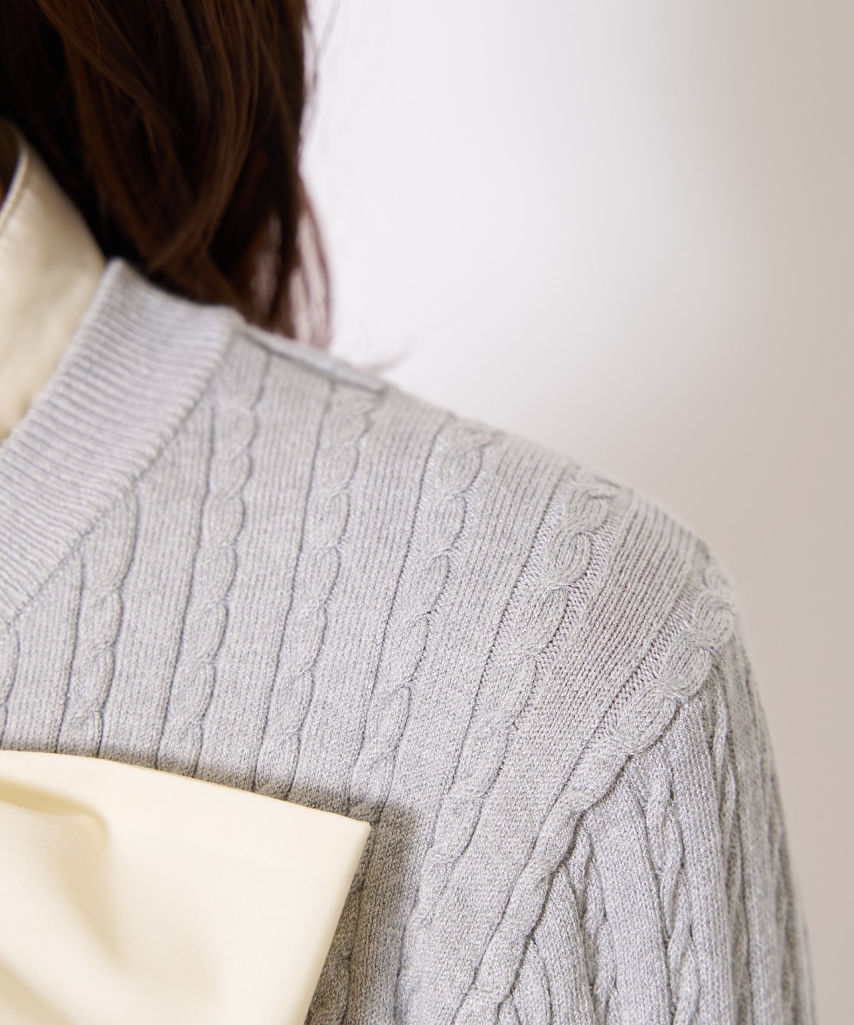 【先行予約受付中】ボウタイニットプルオーバー