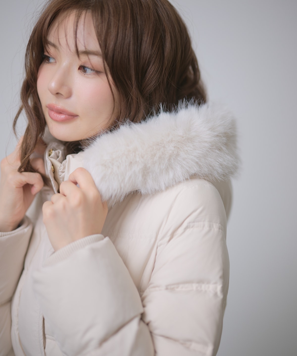【9/10(木)10時 先行予約スタート】ベルト付きロングダウンコート
