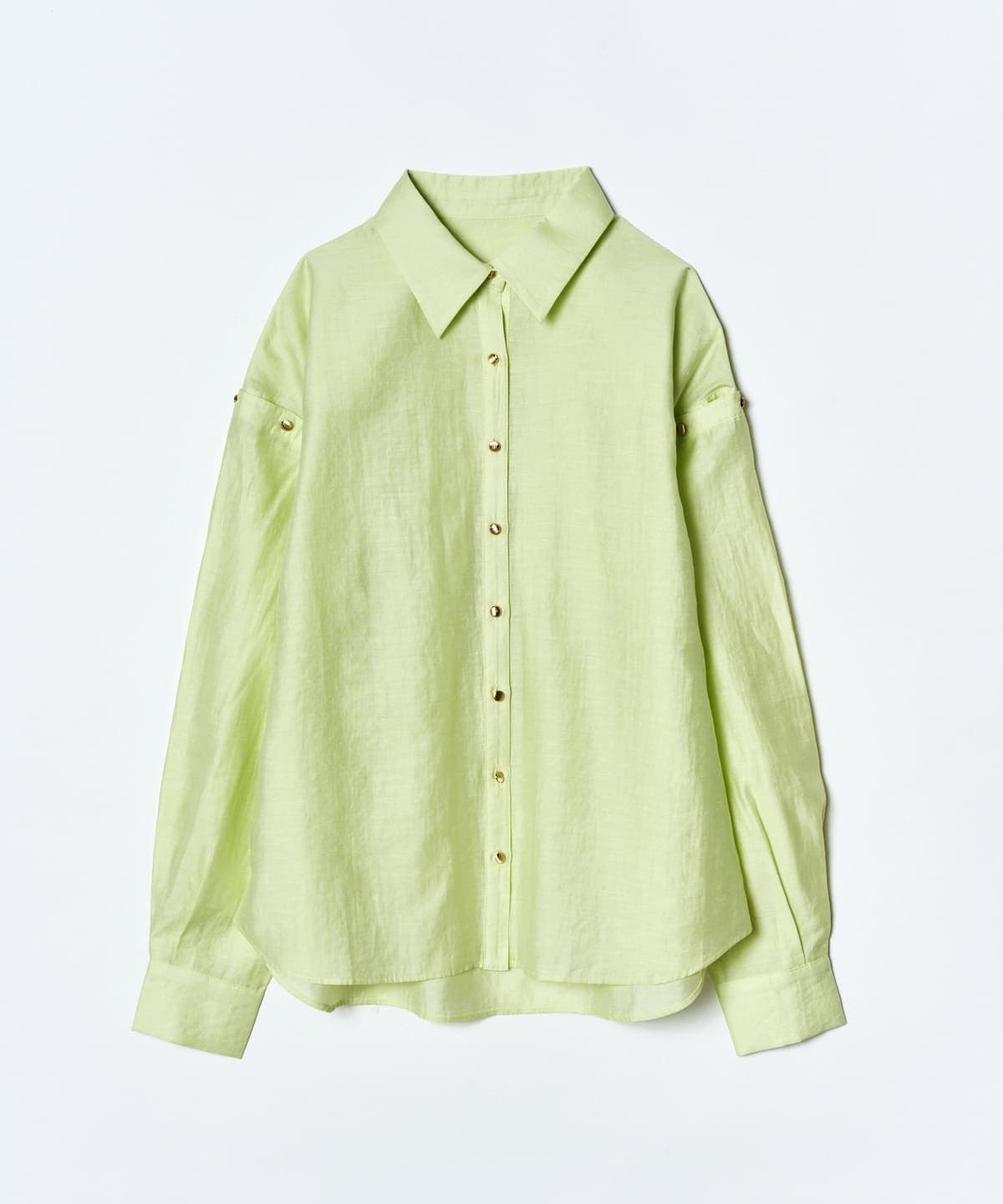 オープンショルダーシャツ