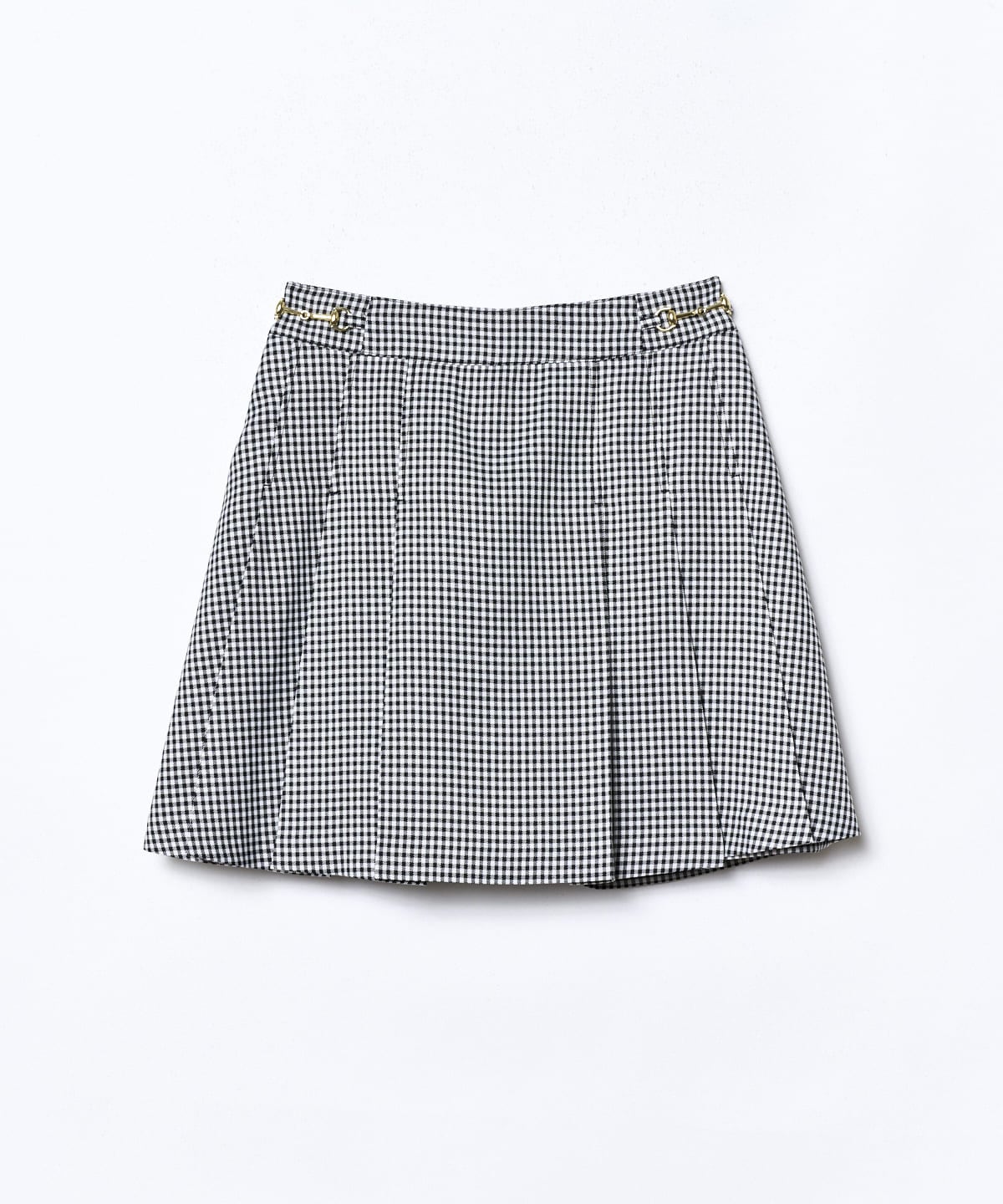 【セットアップ可能】サイドビットプリーツスカパン