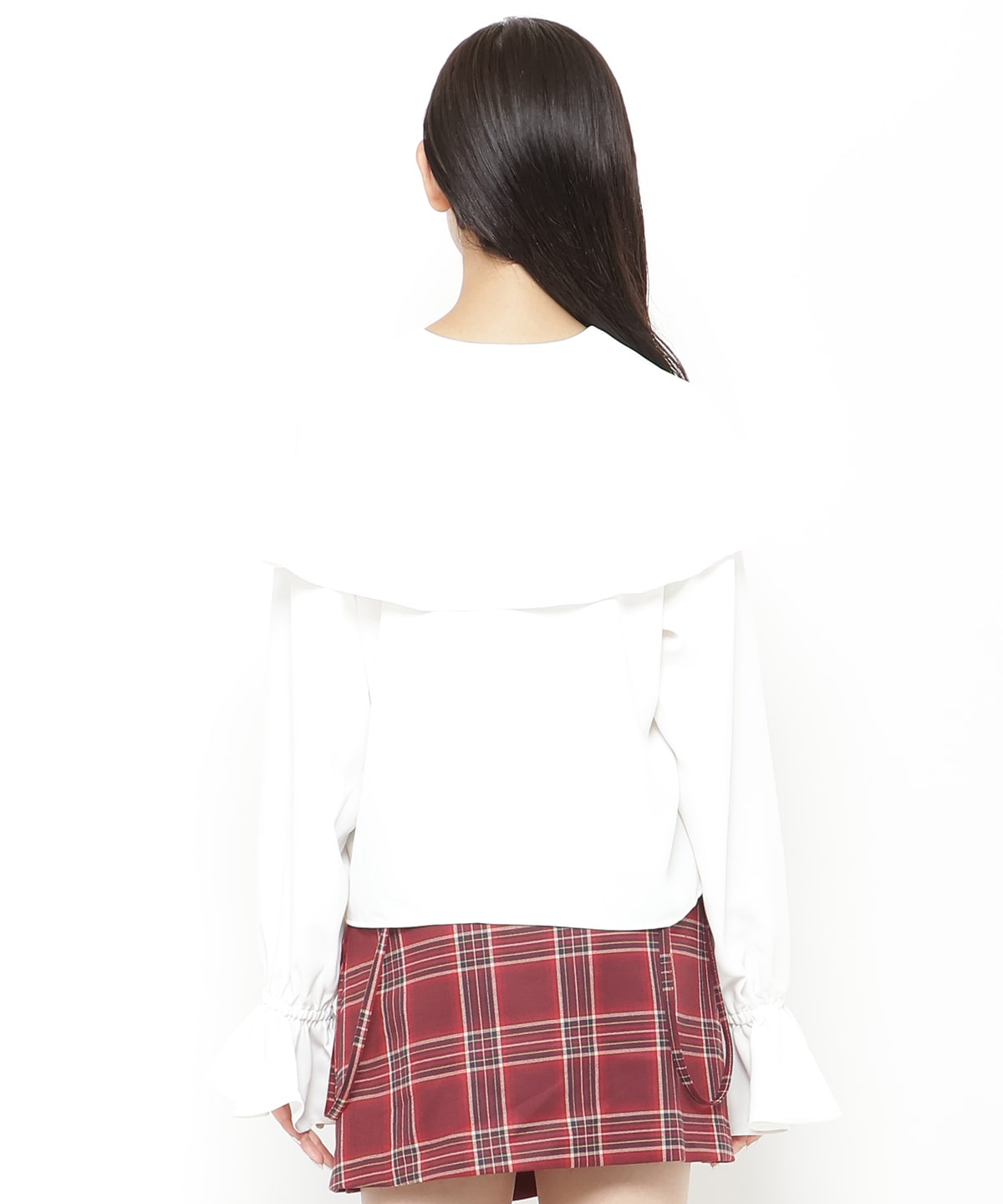 ２wayビッグカラーブラウス