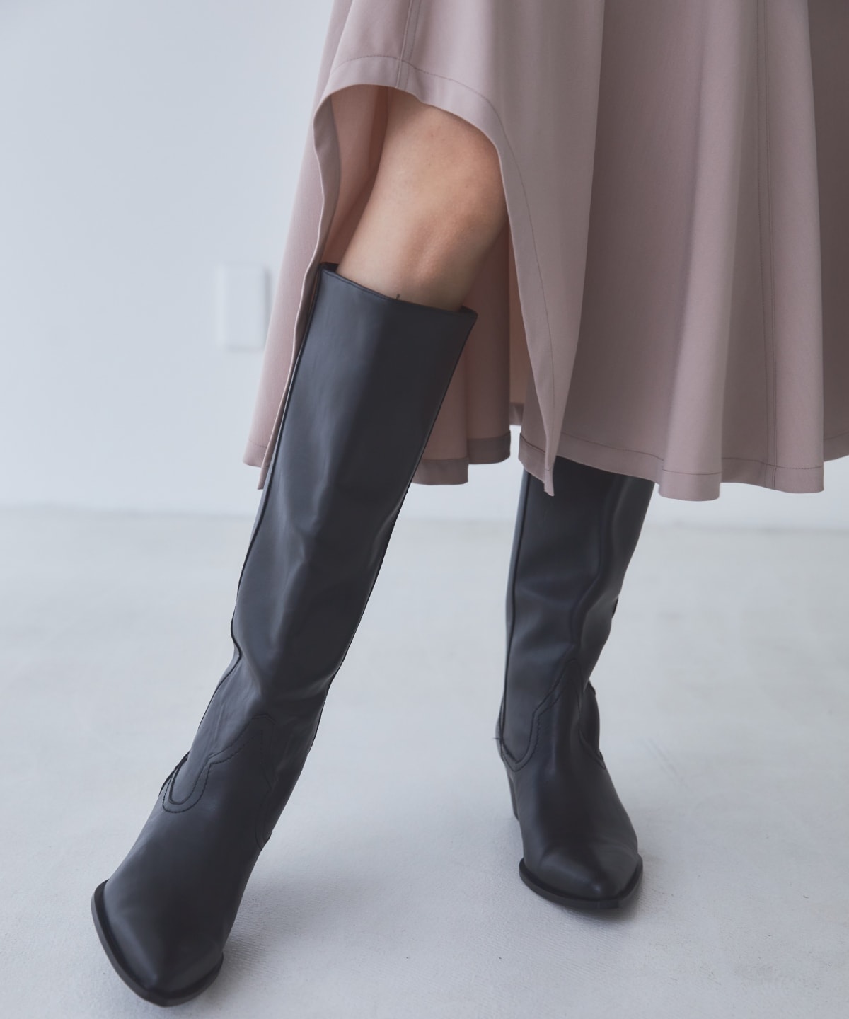 アシメフレアスカート