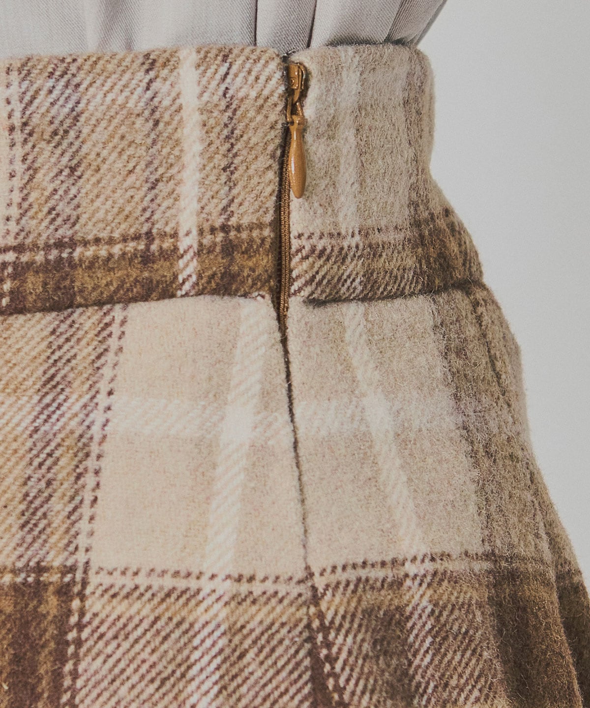 チェックタックショートパンツ