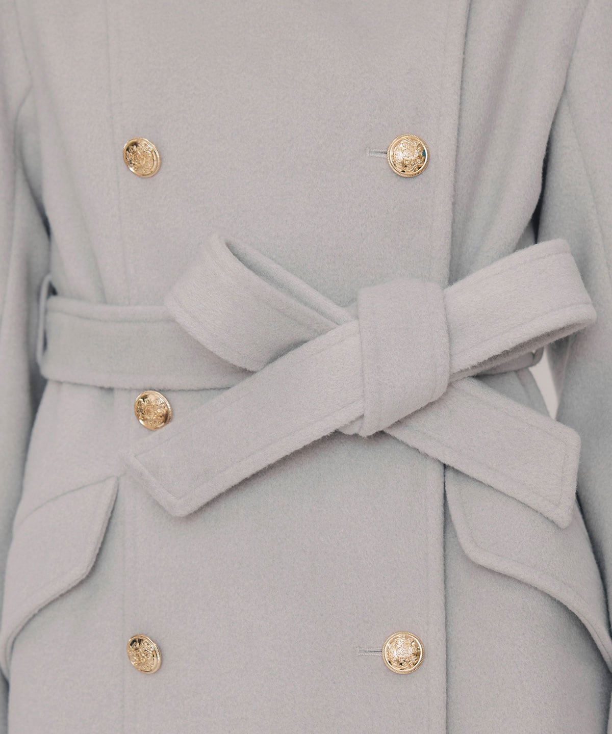 2WAYベルスリーブミドルコート