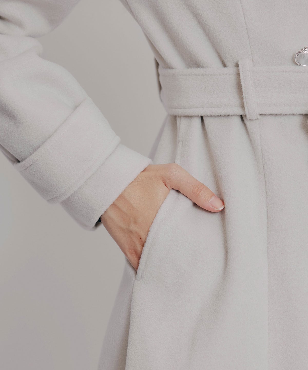 2WAYカラーダブルロングコート