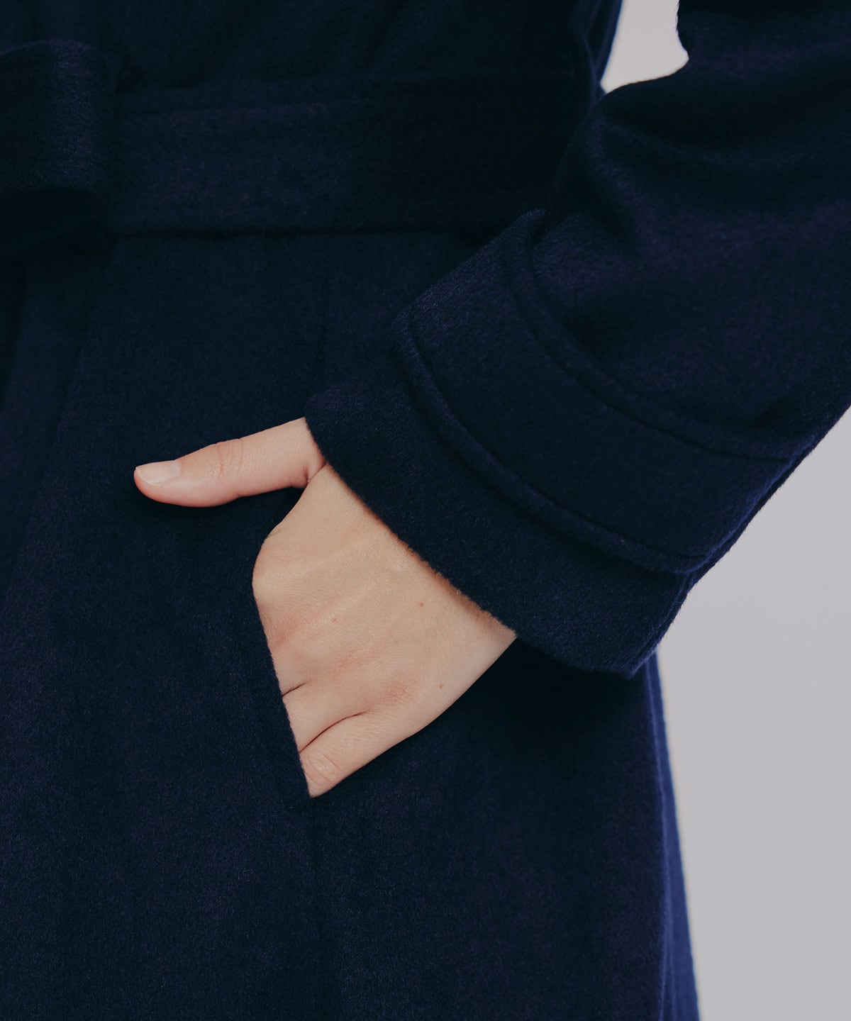 2WAYカラーダブルロングコート