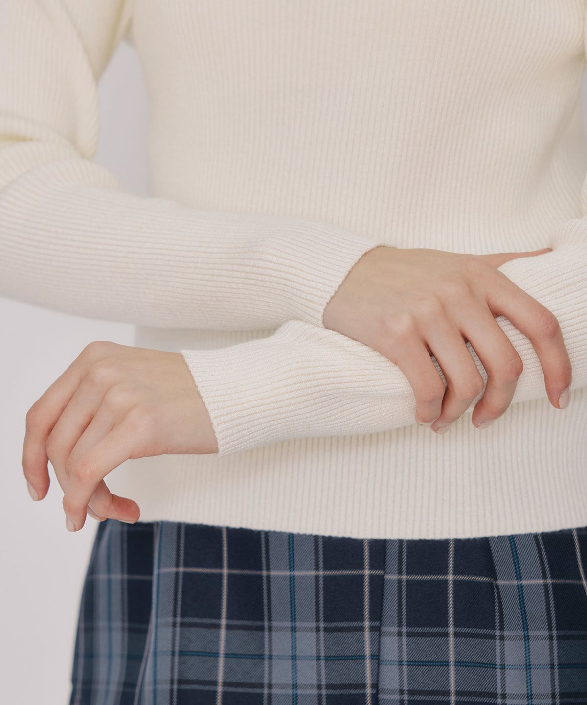 ラメタートルニットプルオーバー