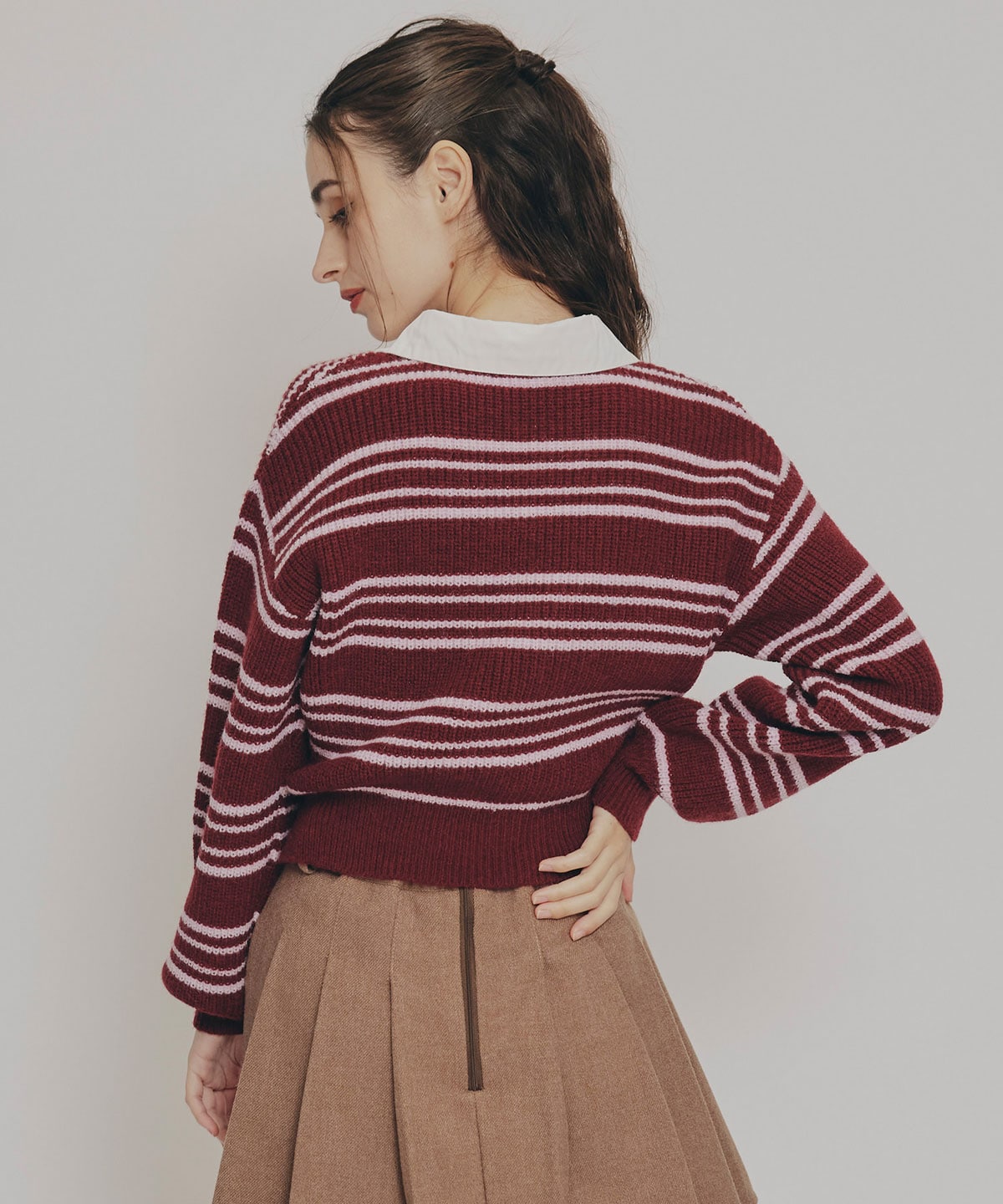 R.カレッジポロニットプルオーバー