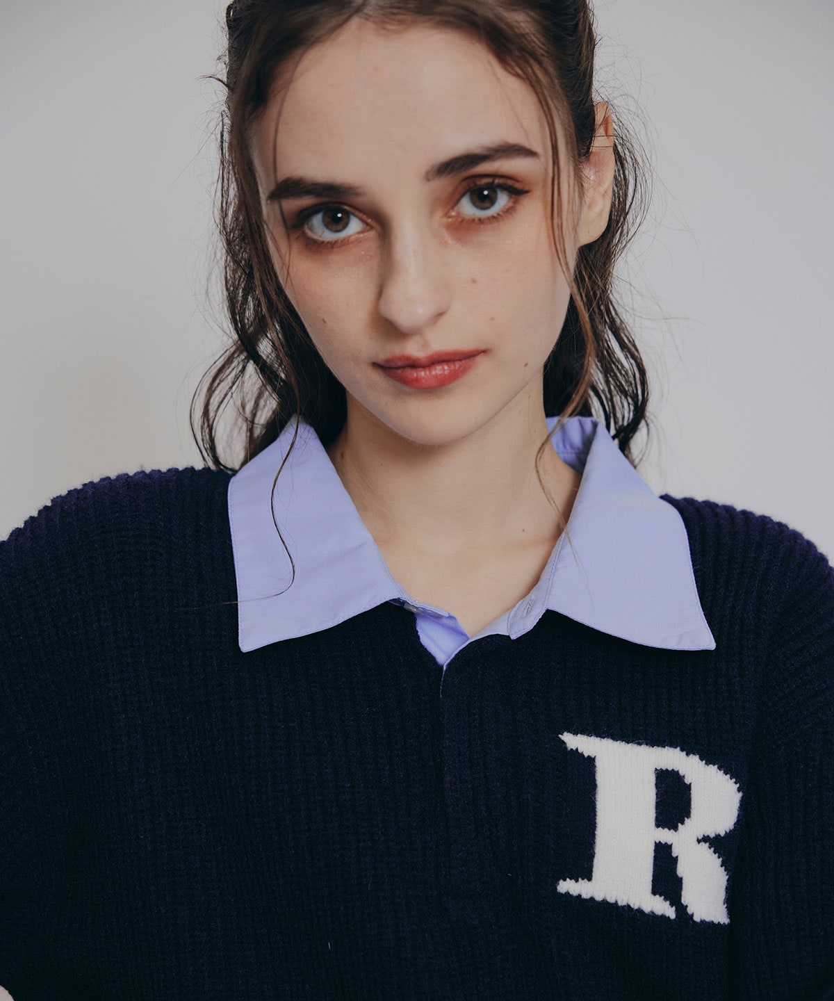 R.カレッジポロニットプルオーバー