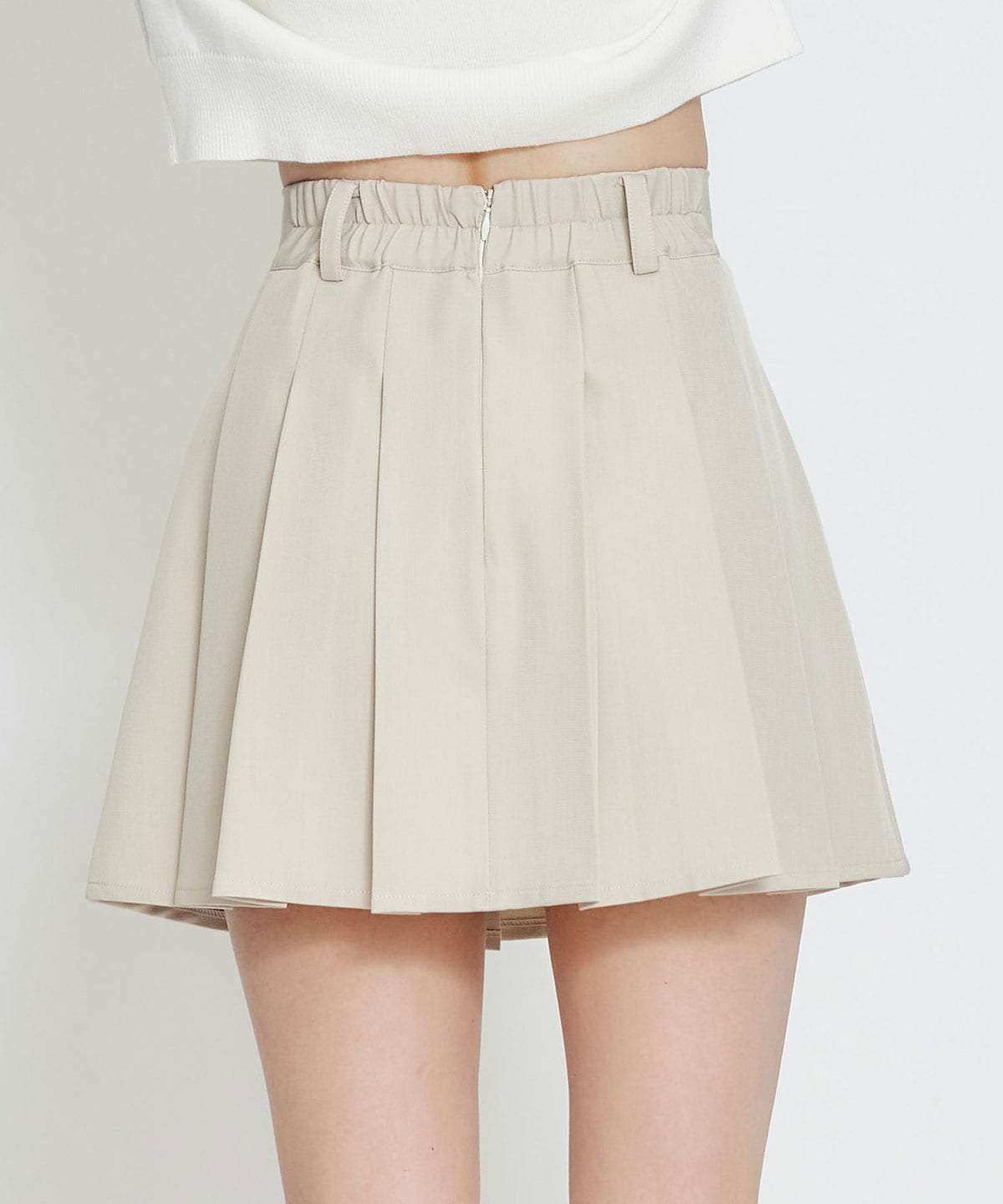 REDYAZEL×ハートチャームプリーツミニスカート