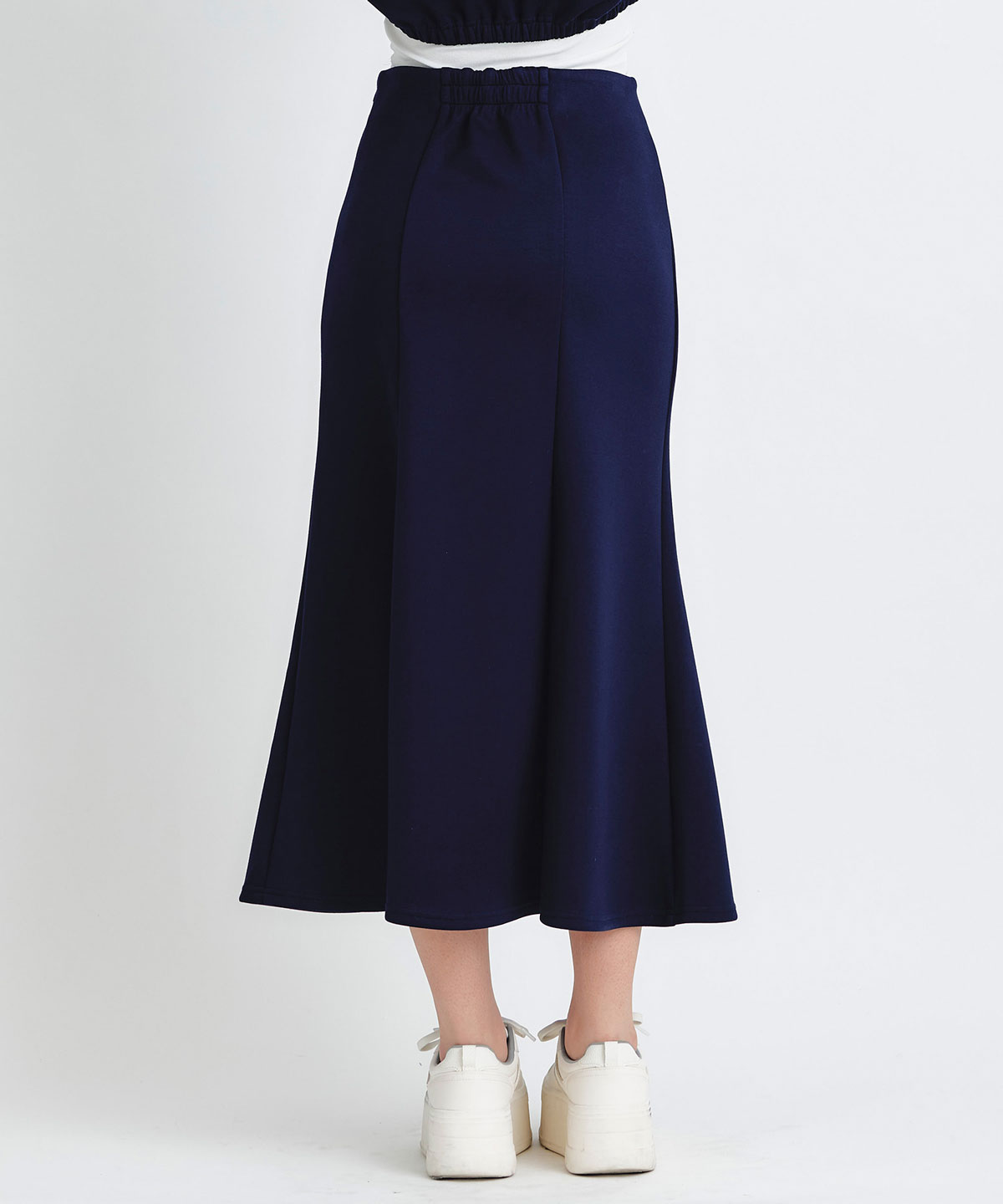 ダンボールセミマーメイドスリットロングスカート