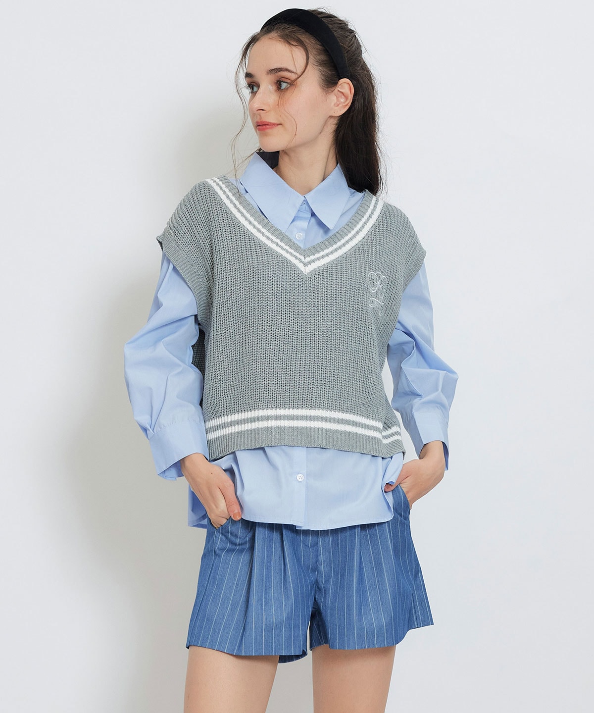 【セットアップ可能】ベーシックタックショートパンツ