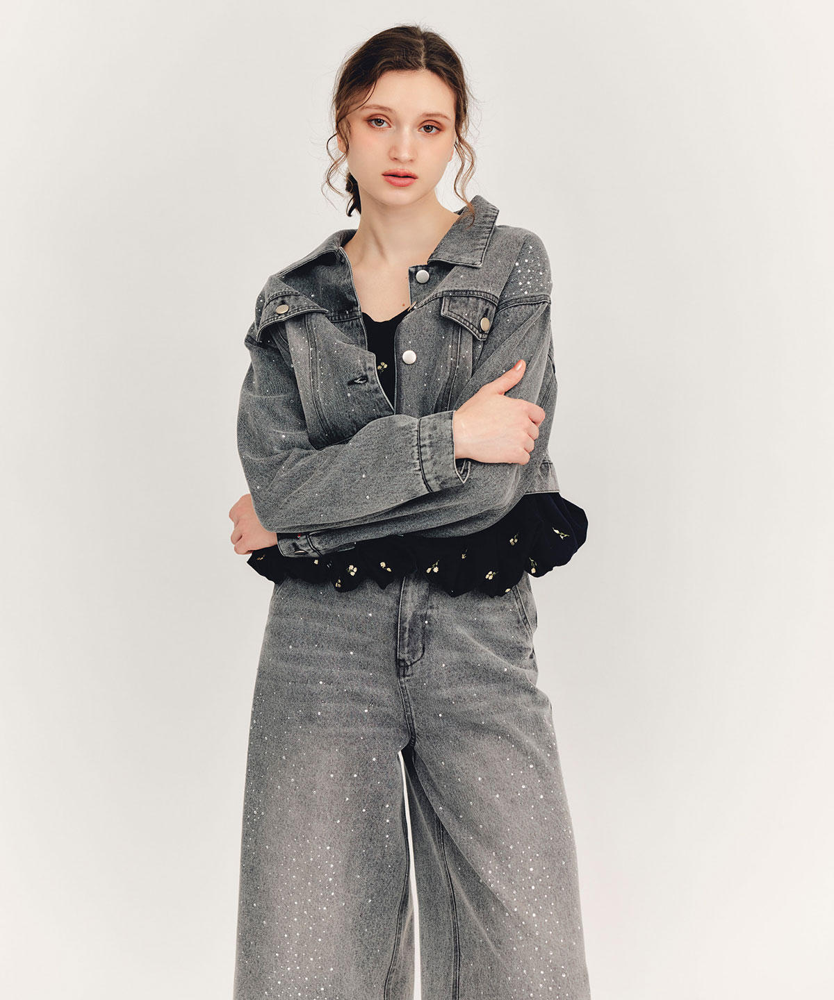 【Sparkle Denim Series】スパークルデニムジャケット