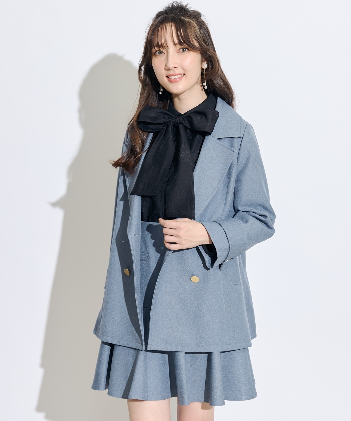 【展示会2位】ダブルボタンカルゼオーバージャコット