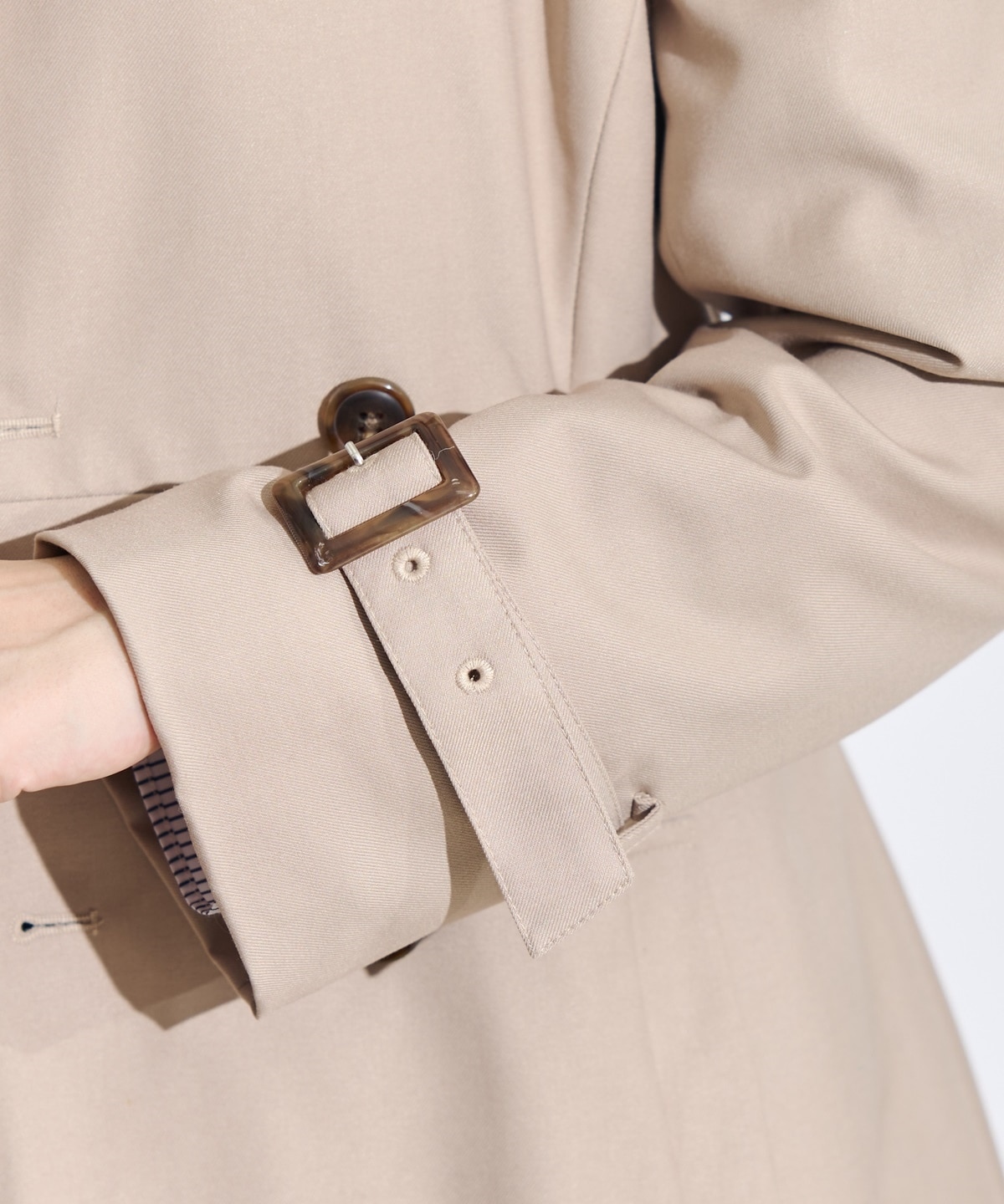 NEWベーシック美シルエットトレンチコート