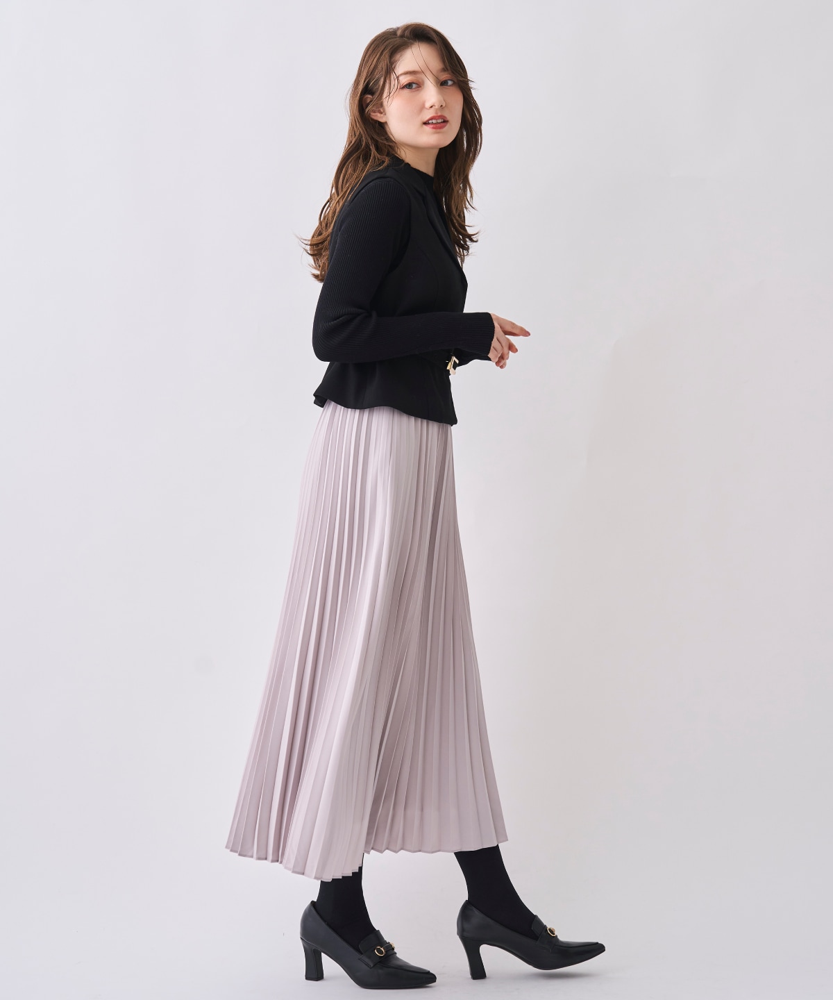 【12/5(Fri)予約開始】ジレ＆プリーツスカートセット