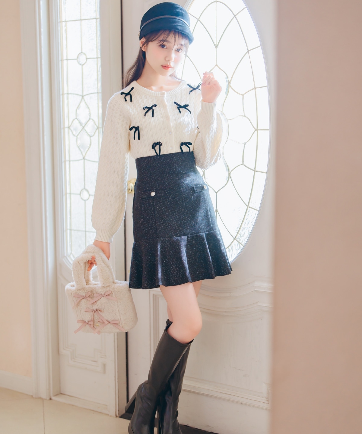 タイツロングブーツ