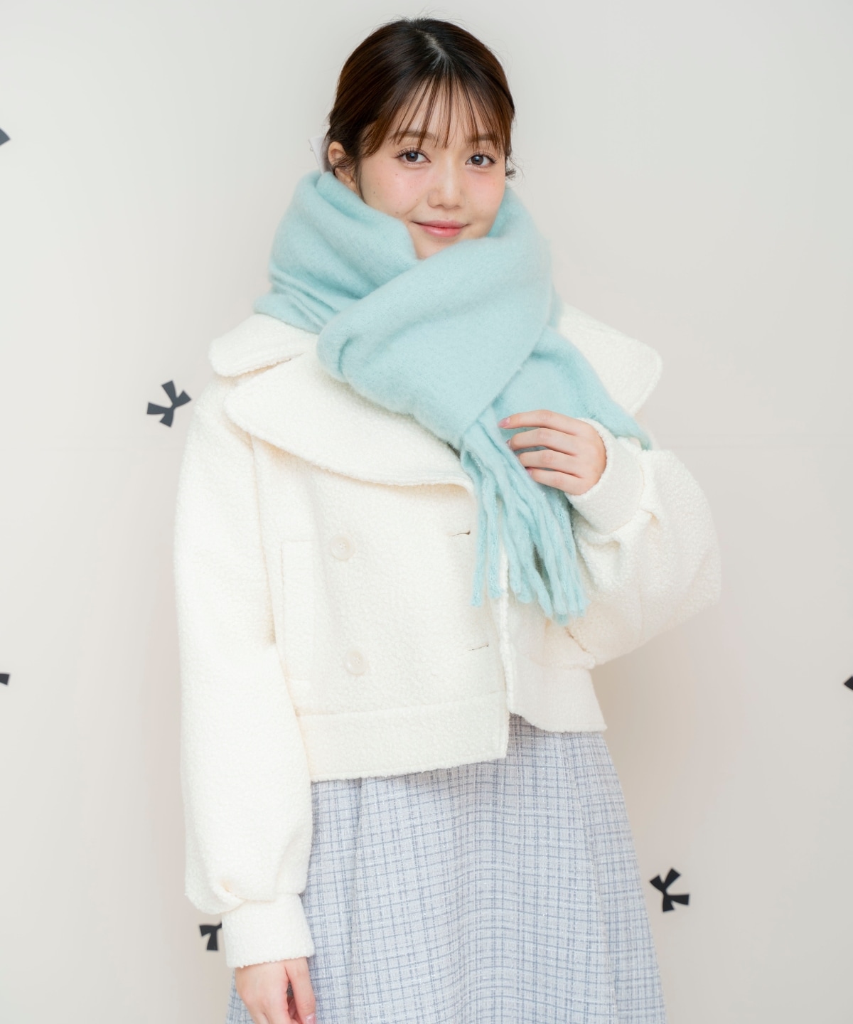 もこもこストール