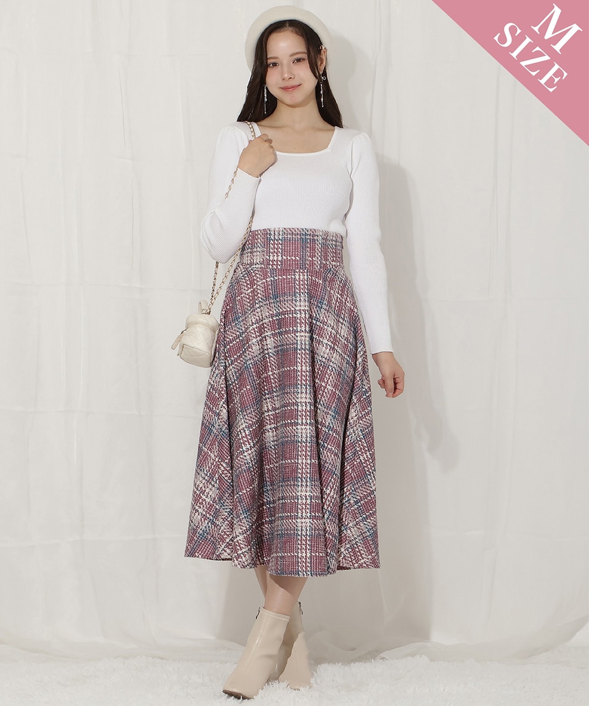 オリジナルチェックスカート