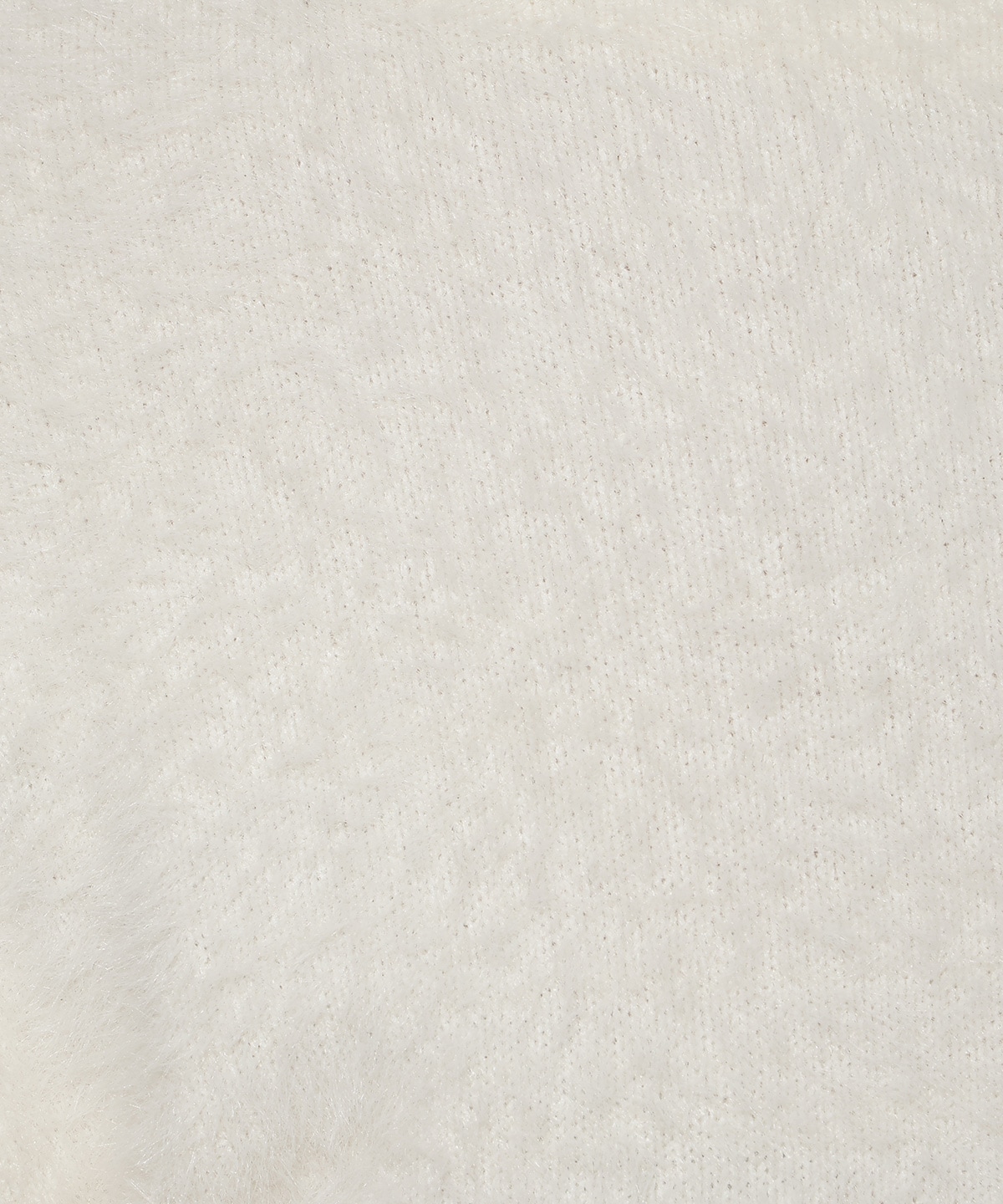 クロスネックカシュクールフェザーニット