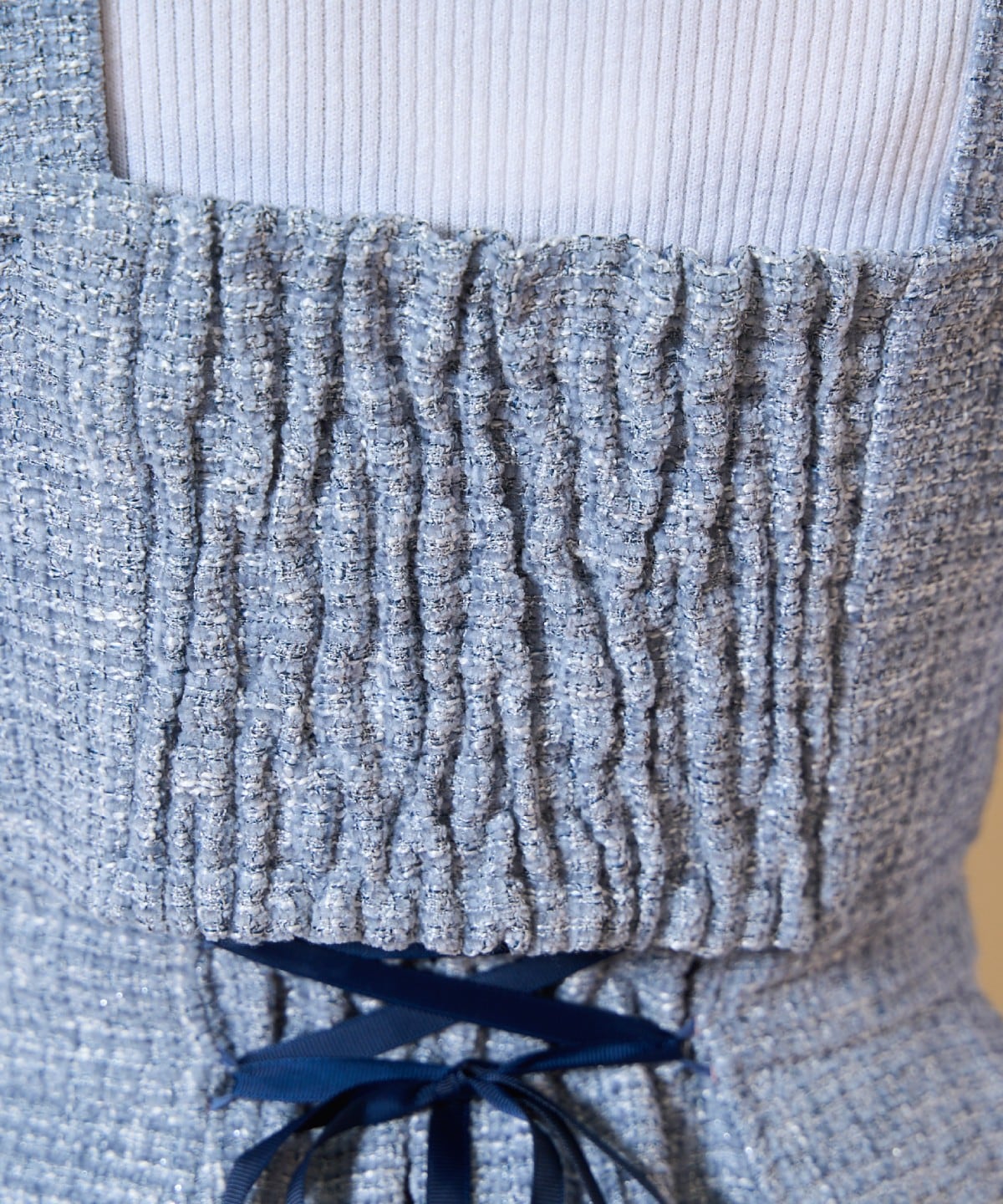 【ツイードセットアップシリーズ】ツイードビスチェ