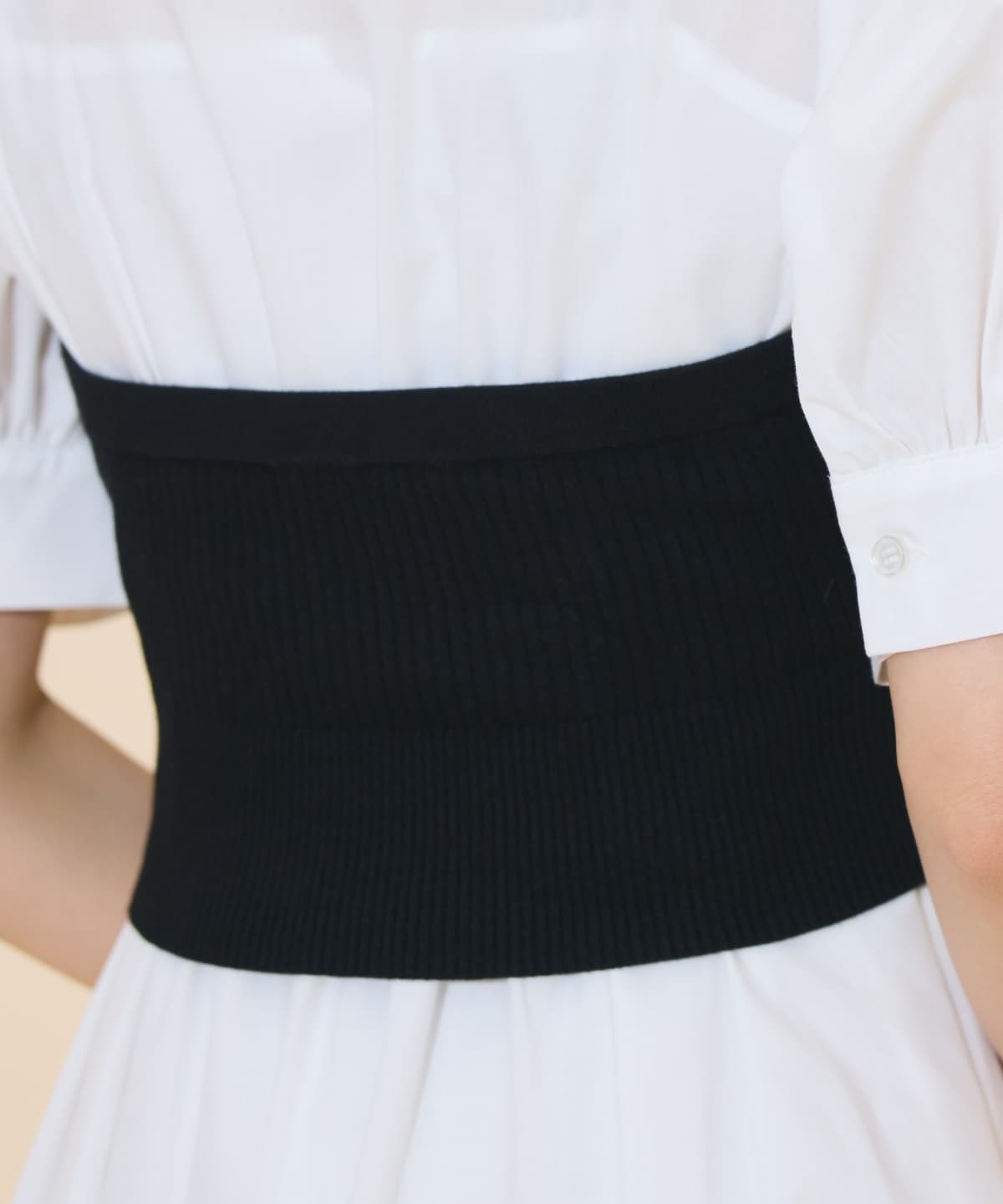 ビスチェレイヤードタックシャツワンピース