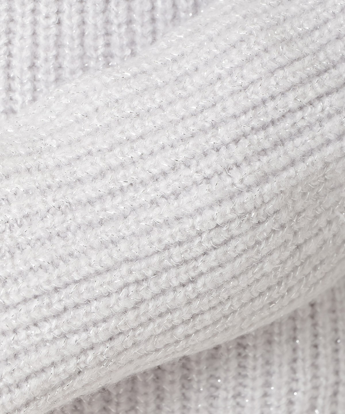 リボンショルダーオフショルニットワンピース