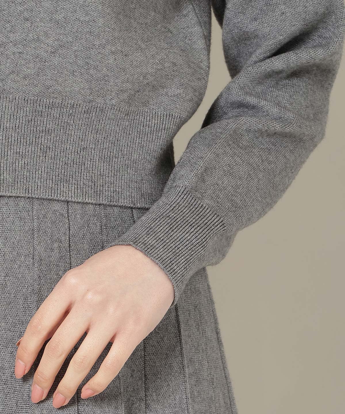 【11/21(fri)10時発売】ファーティペット付きニットSETUP