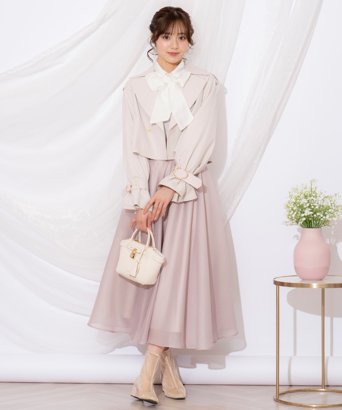 【公式EC限定】ショートトレンチが選べる HAPPY BAG 3点SET