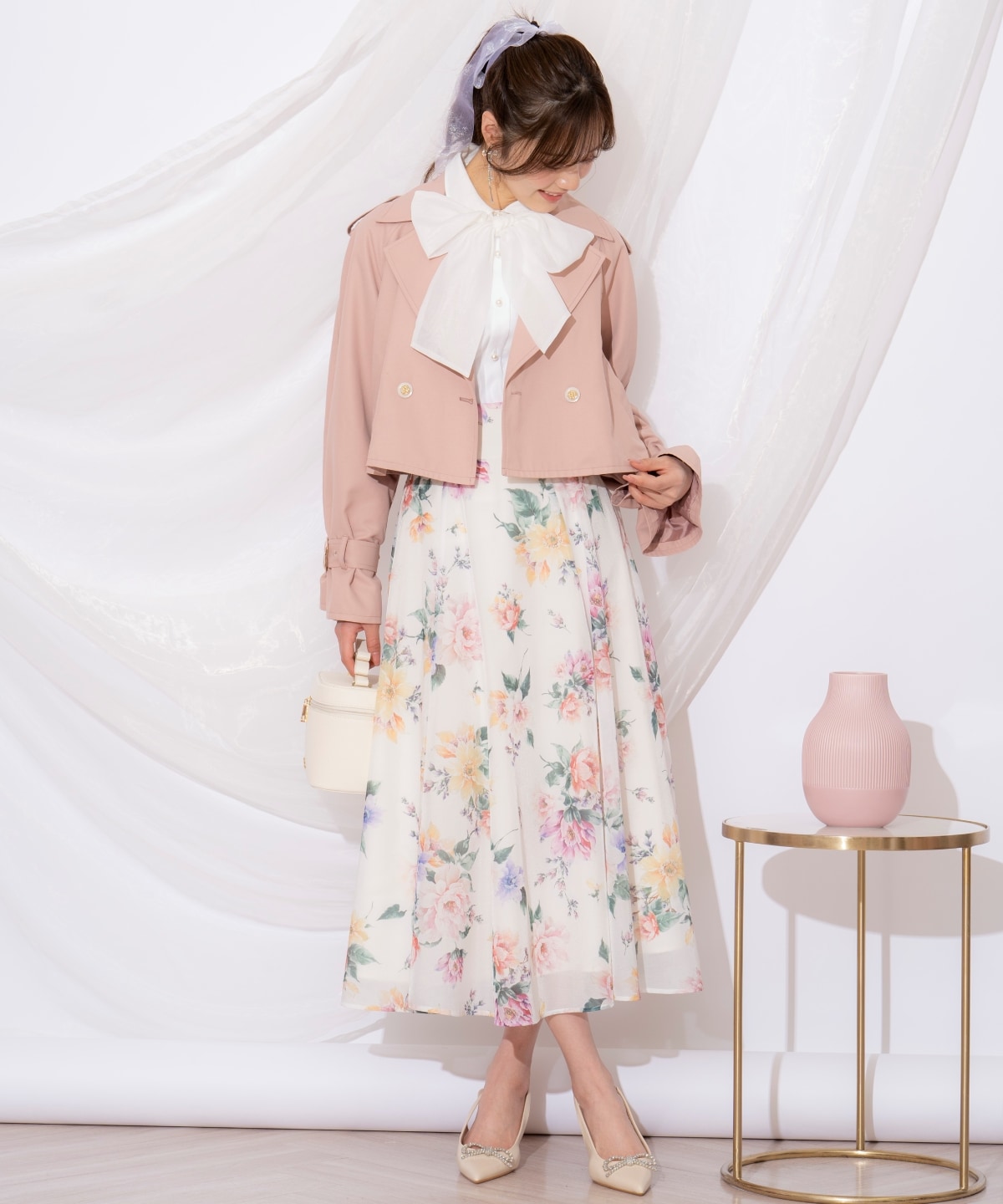 【公式EC限定】ショートトレンチが選べる HAPPY BAG 3点SET