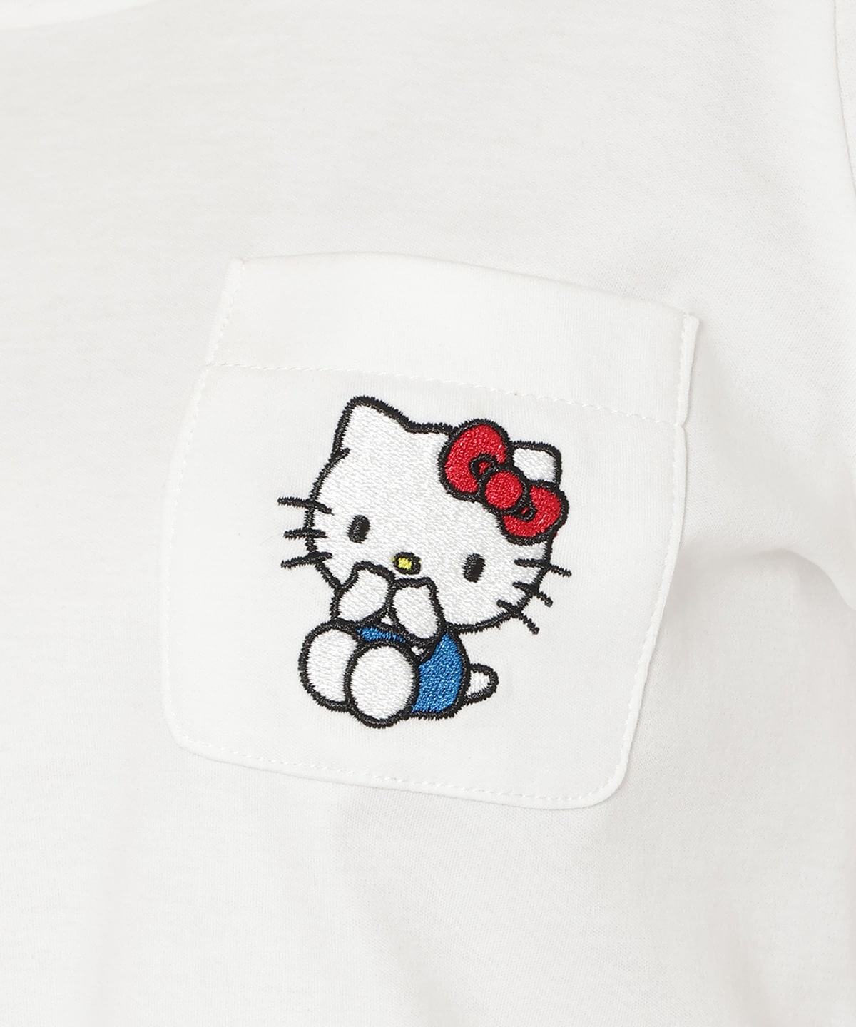 【7/16(thu)10時発売】WILLSELECTION×HELLO KITTY 刺繍カットトップス
