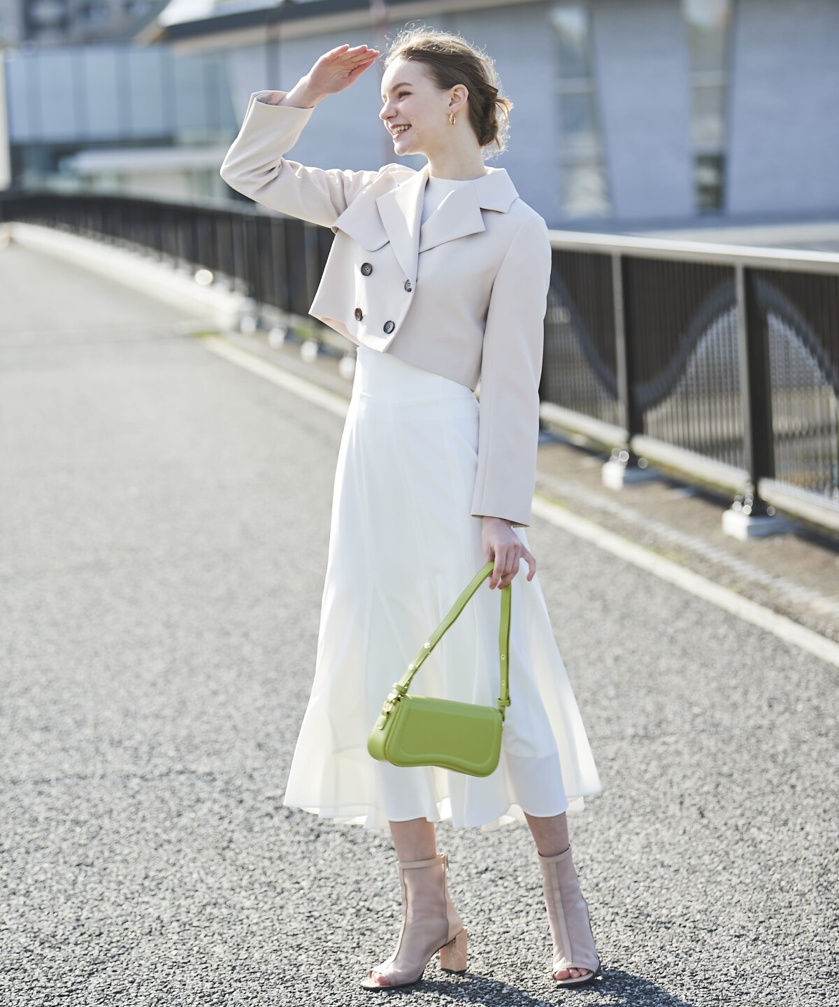 ダブルクロスショートトレンチ