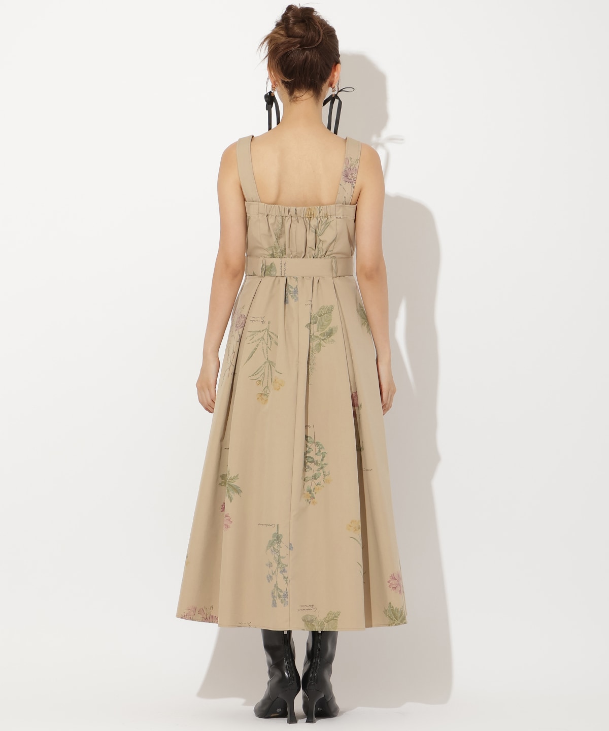 オータムフラワートレンチジャンスカ