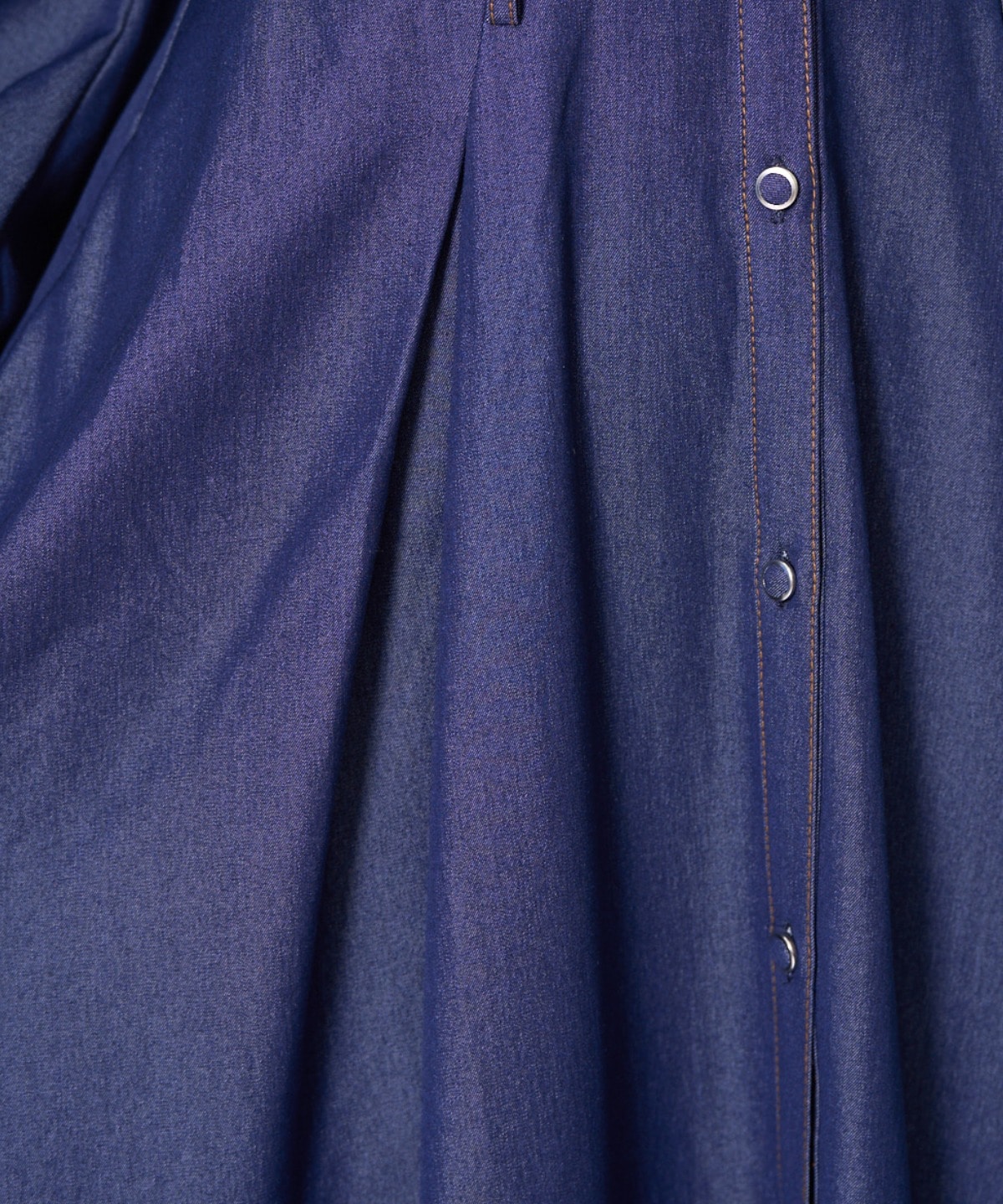 フリルケープシャツワンピース