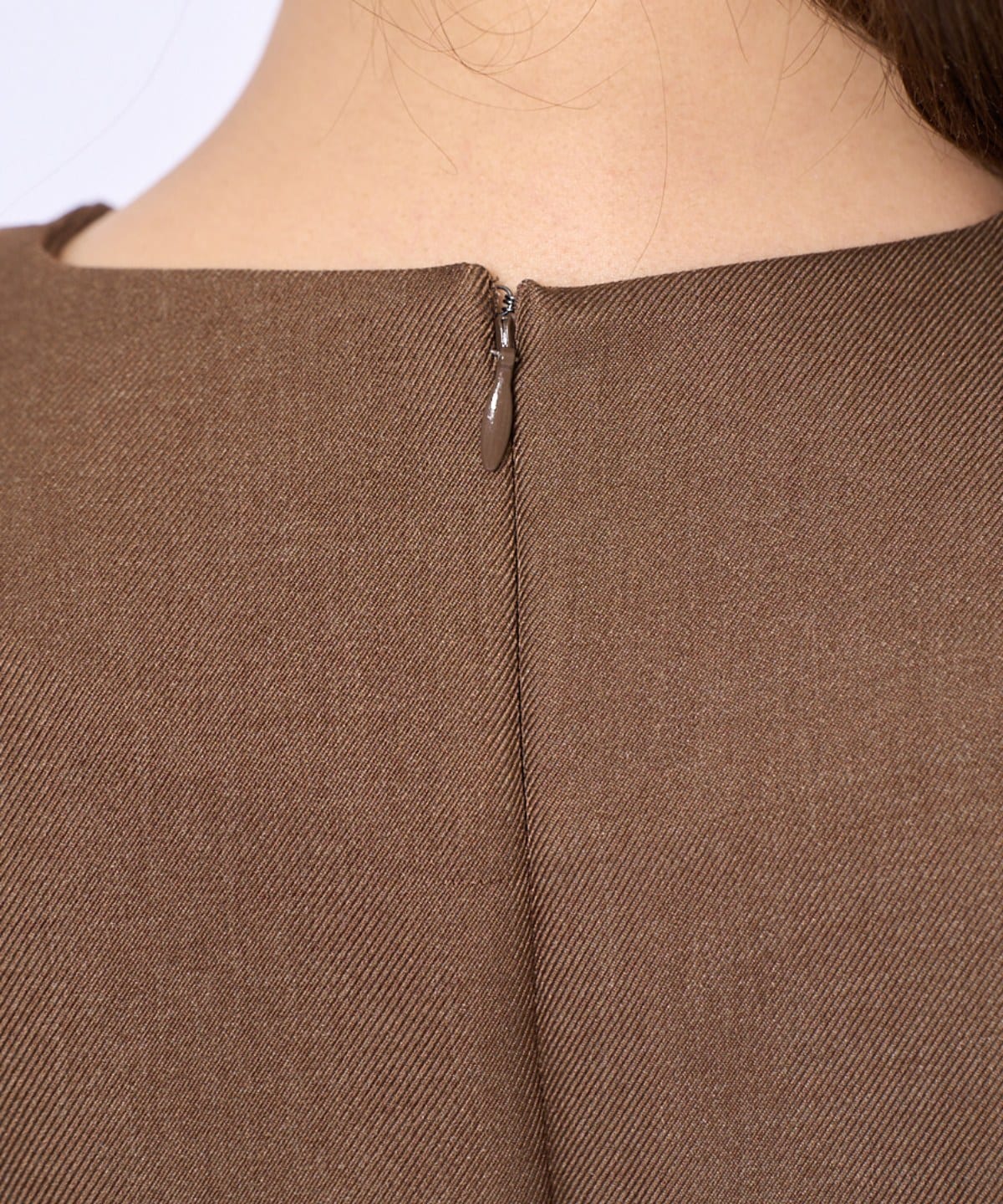 プリーツレイヤードワンピース