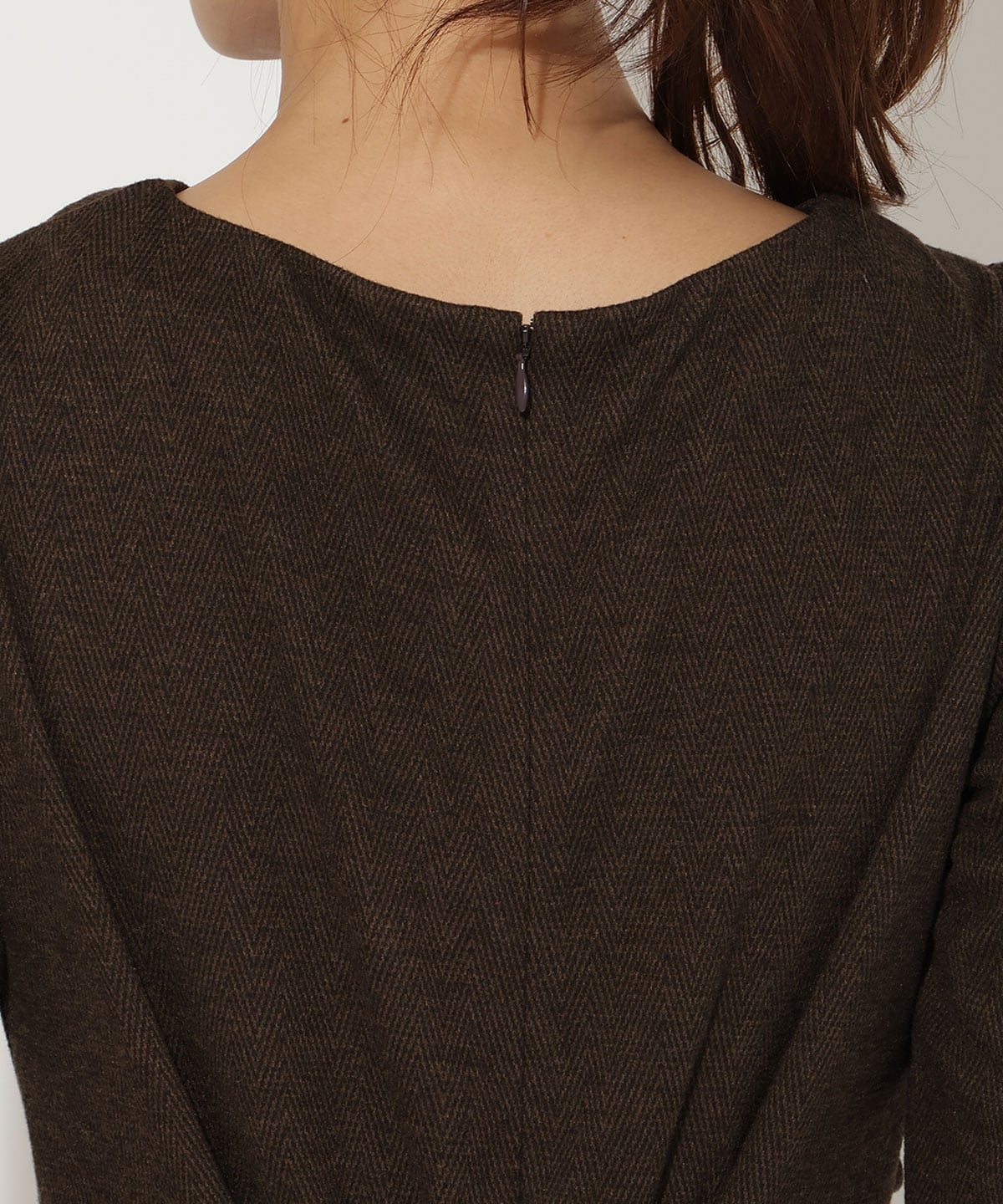 サテンドッキングワンピース