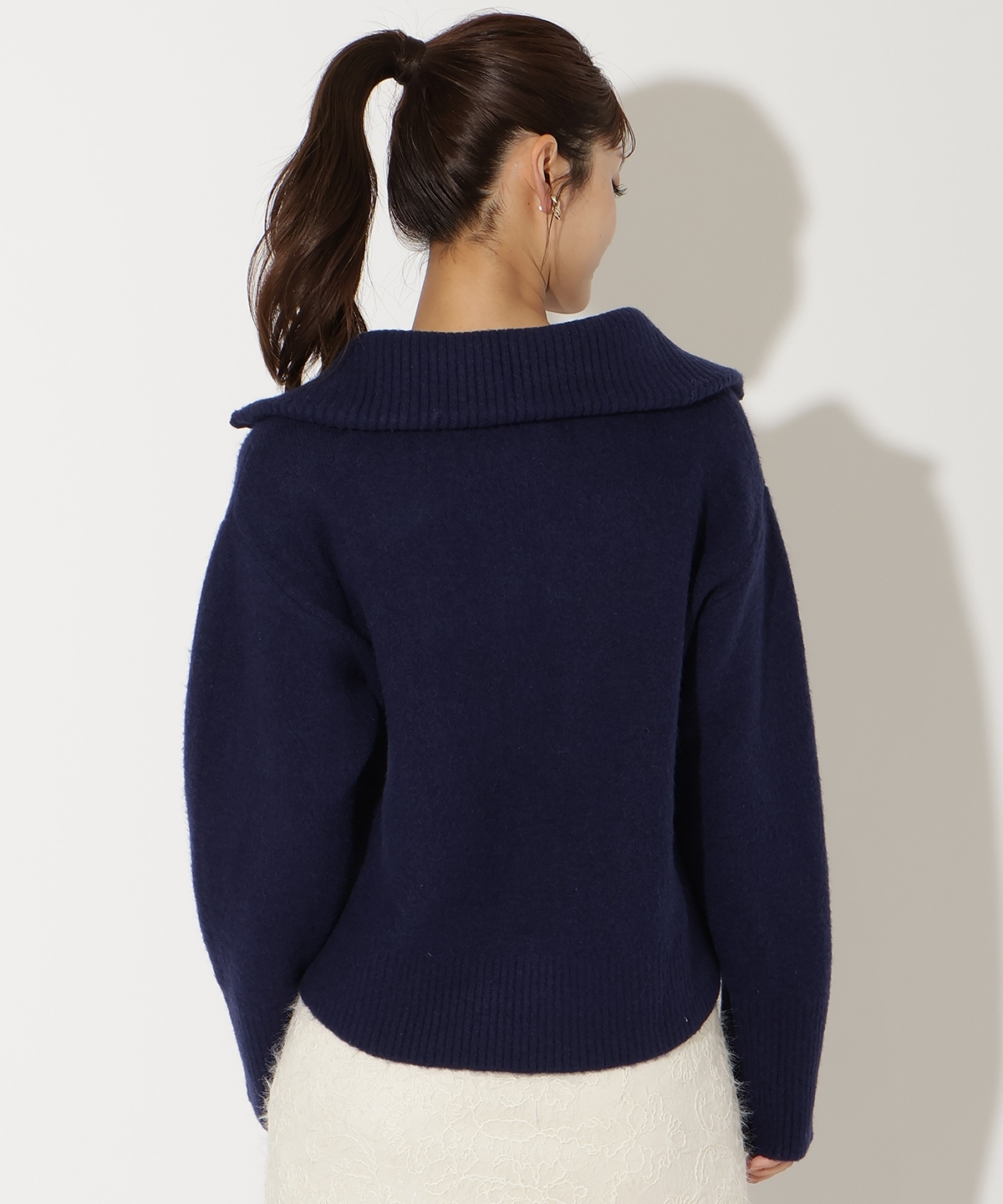 ZIPビッグカラープルオーバー